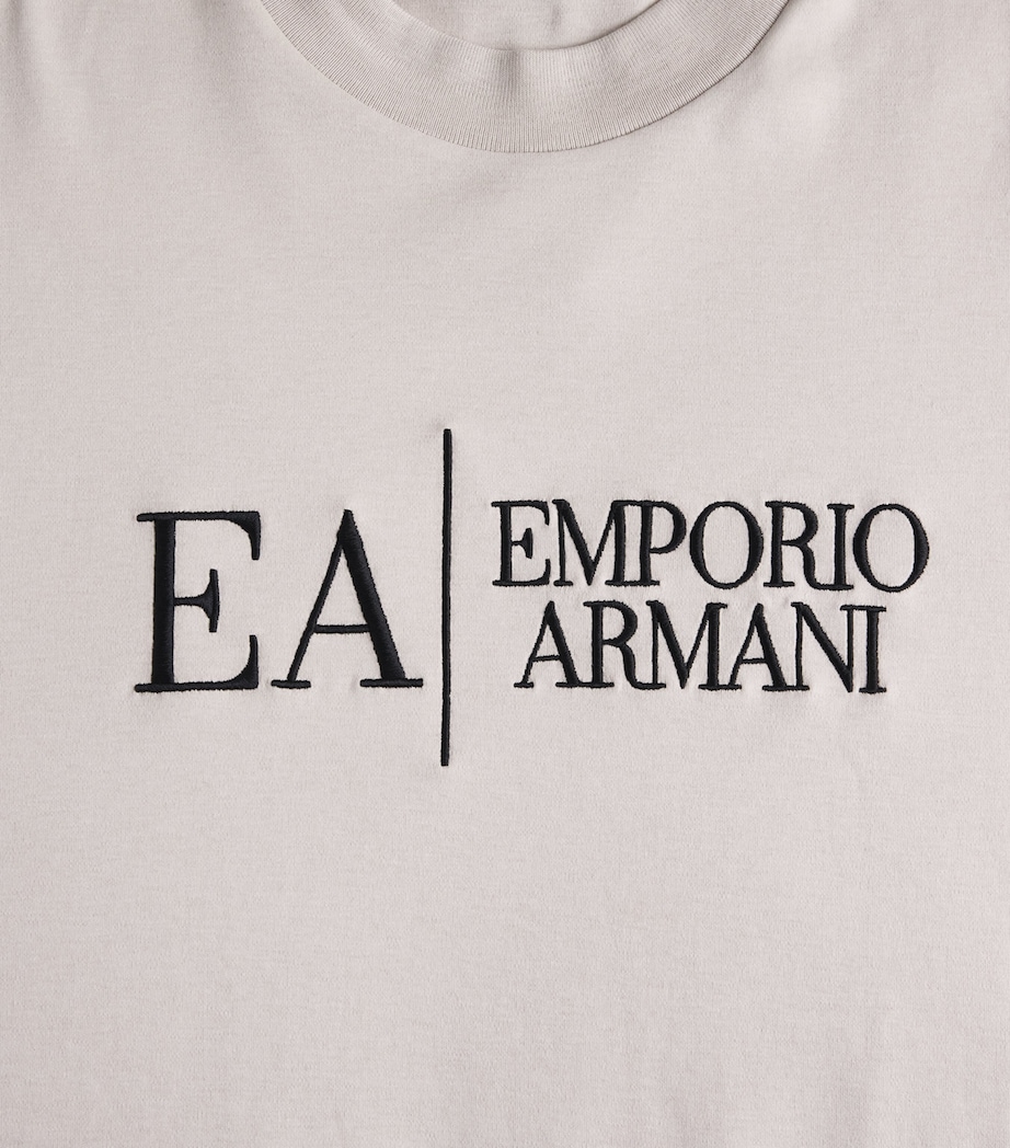 Cotton Logo T-Shirt F1058 Image 5