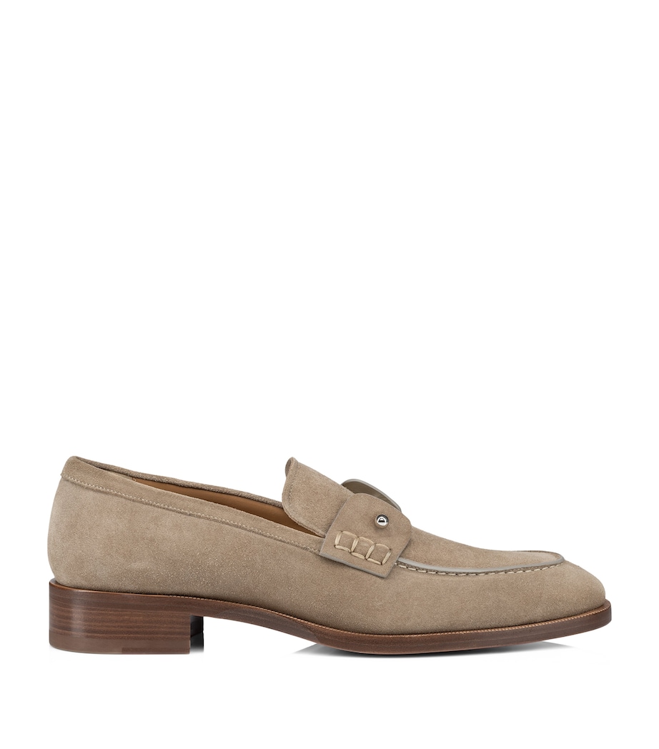 Chambelimoc Suede Loafers F702 Image 1