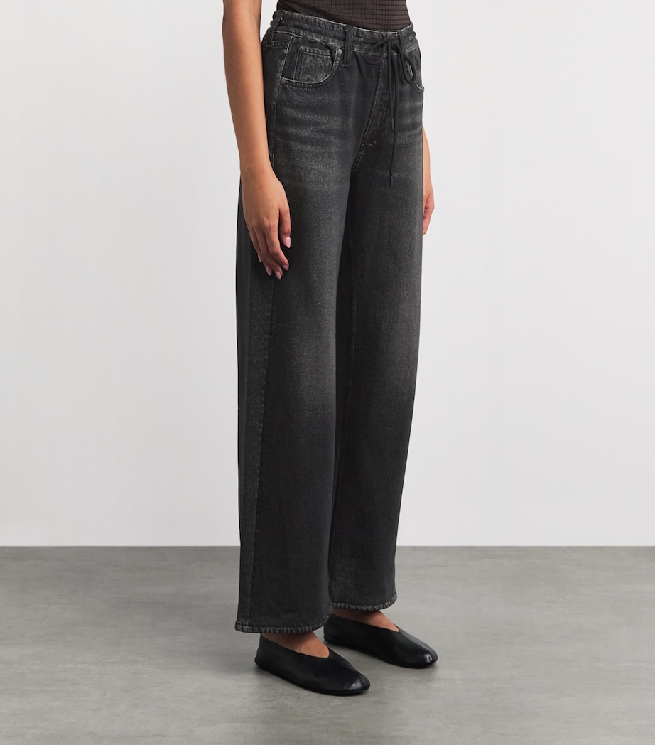 Rag & Bone Womens Miramar Terry Track Pants Wshbk Image 4