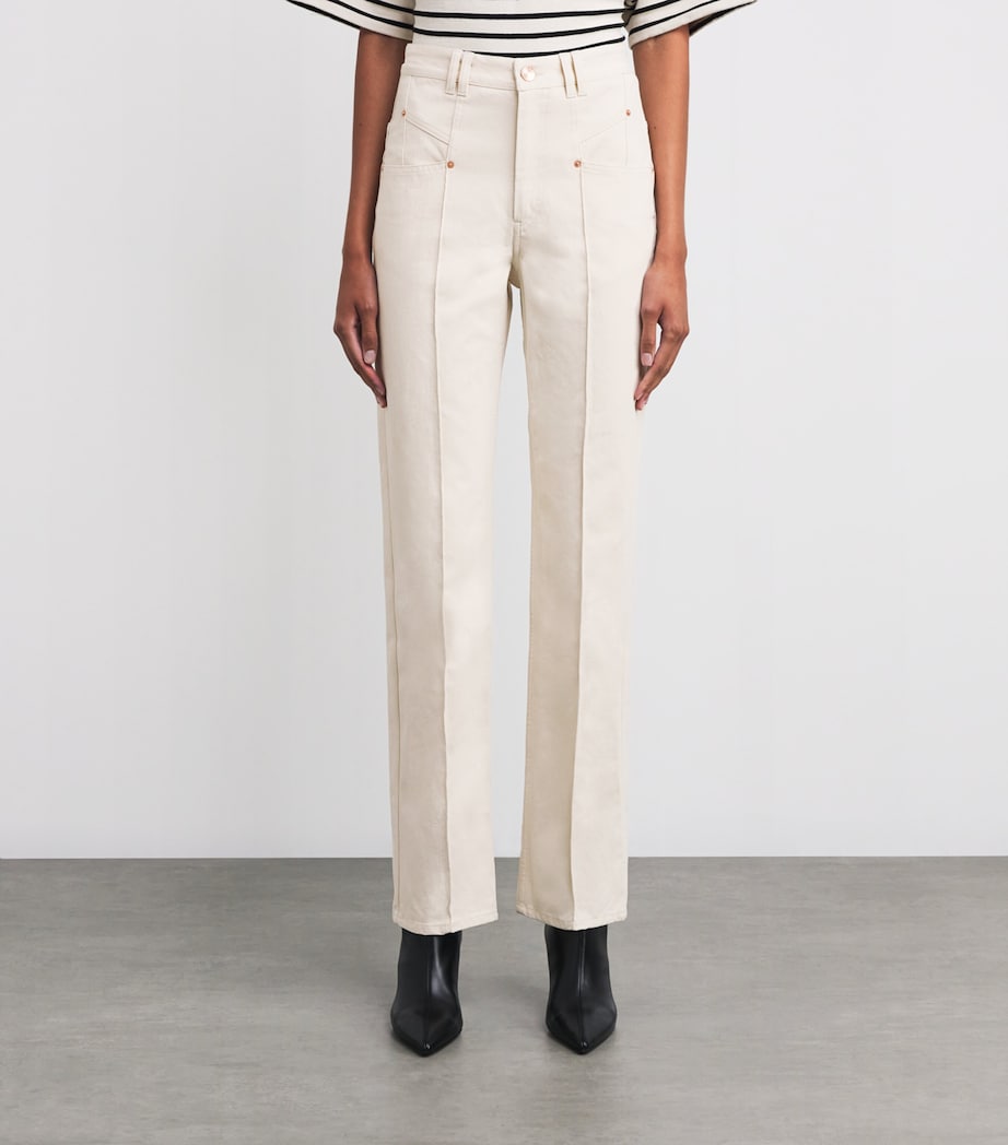 Lirokae Straight Jeans 23EC ECRU Image 3