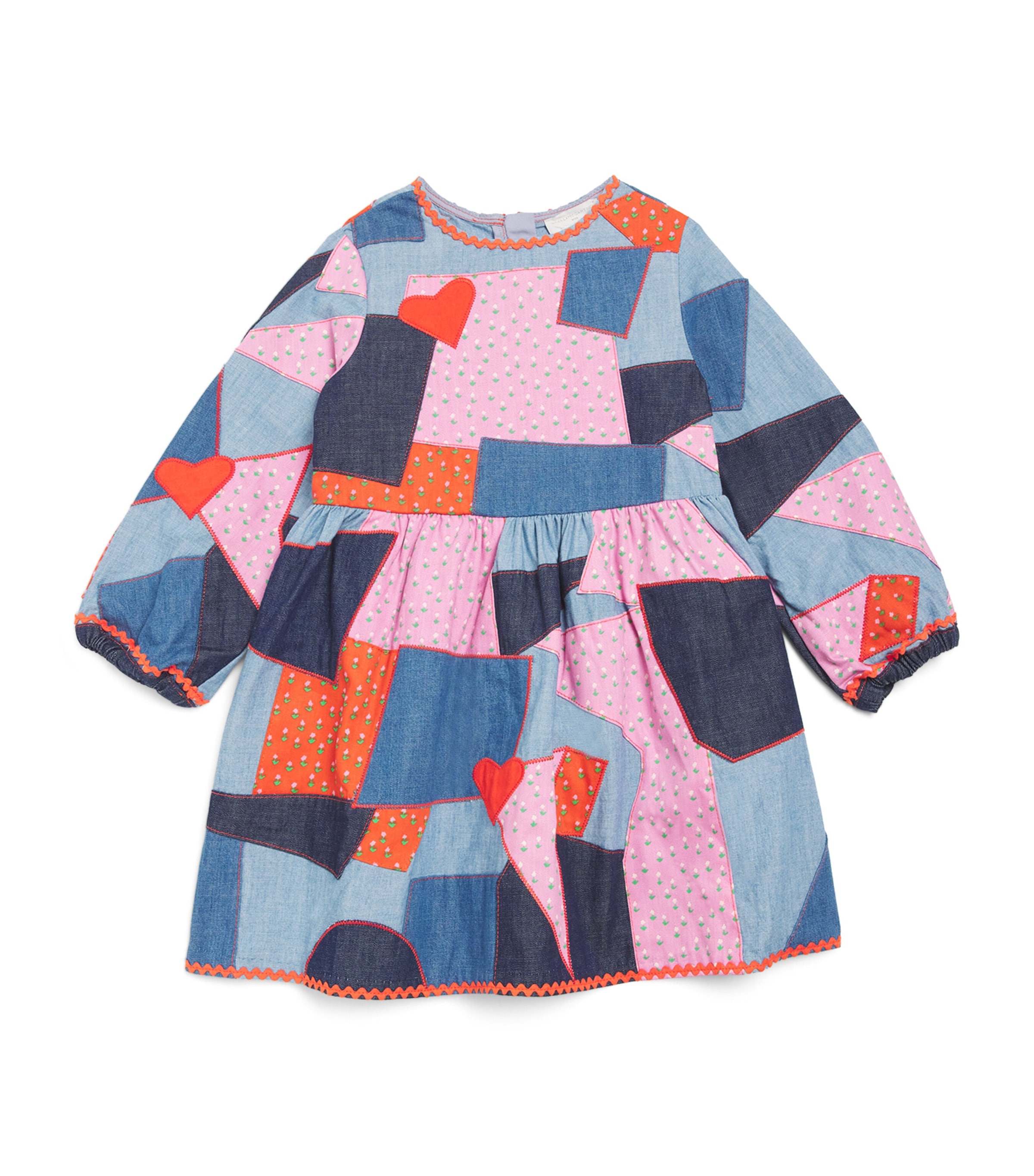 STELLA MCCARTNEY COTTON PATCHWORK DRESS 