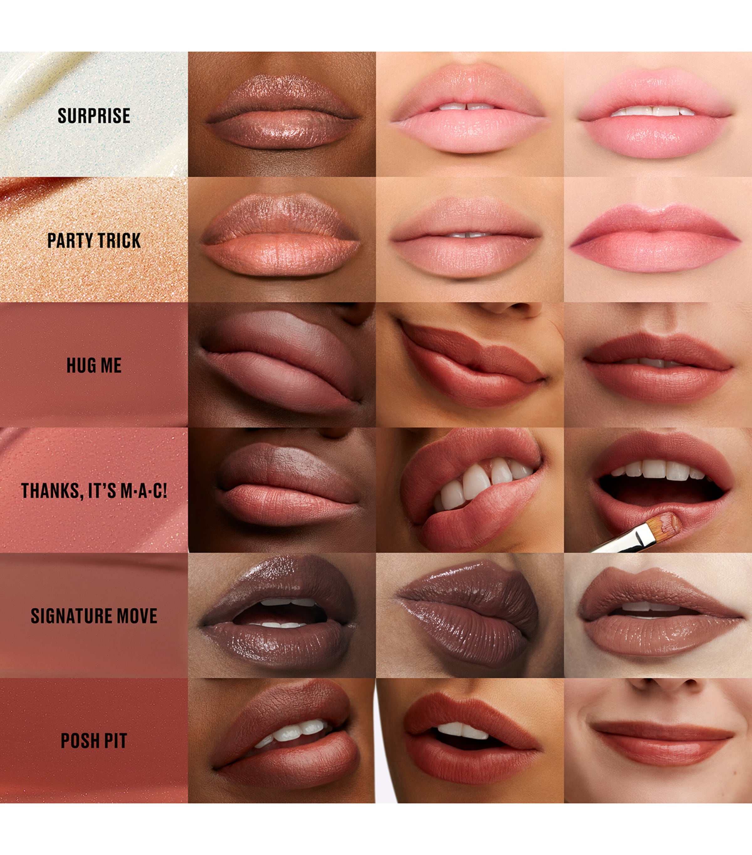 MAC Lustreglass Sheer-Shine Lipstick Party Trick Image 3