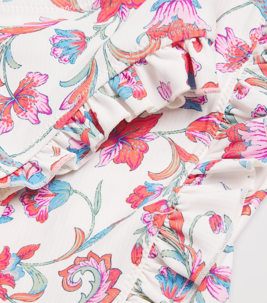 Floral Yanika Tankini and Shorts Set (3-10 Years) CREAM FLORAL HAVEN Image 4