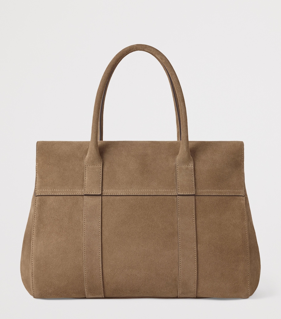 Suede Bayswater Top-Handle Bag SALCOMBE SAND Image 3