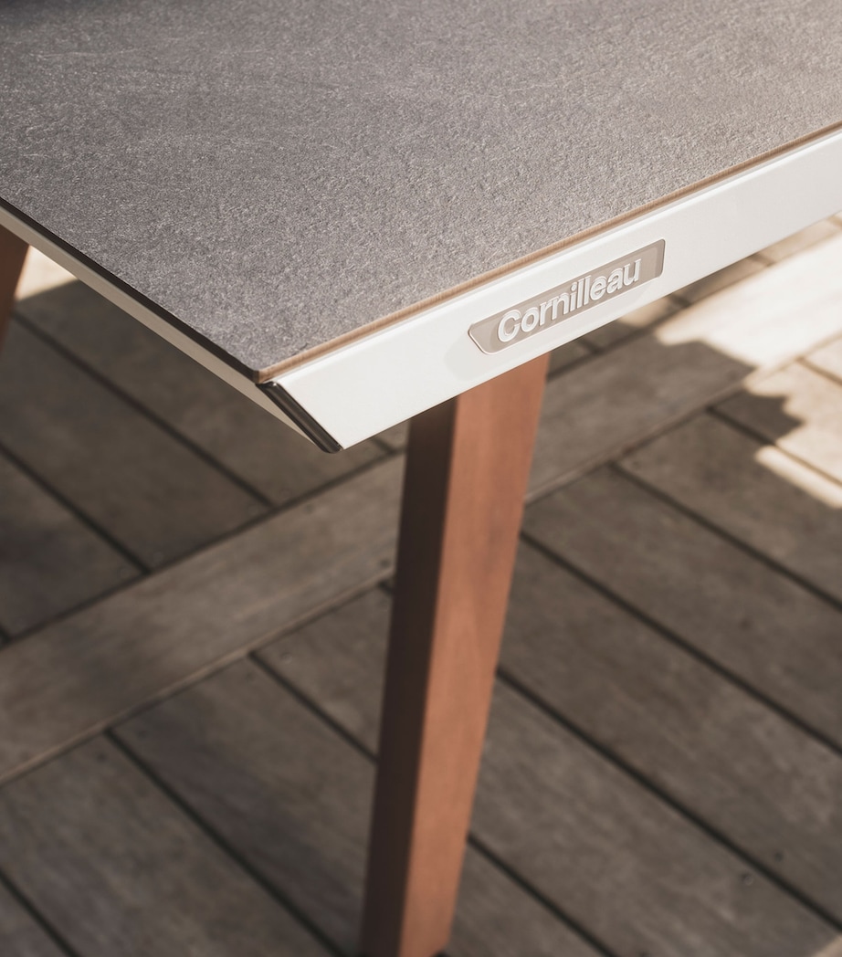 Cornilleau Medium Origin Outdoor Table Tennis Table White Frame Image 4