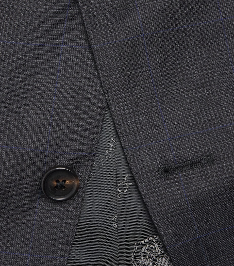 Virgin Wool 2-Piece Suit 14 GREY MELANGE Image 5