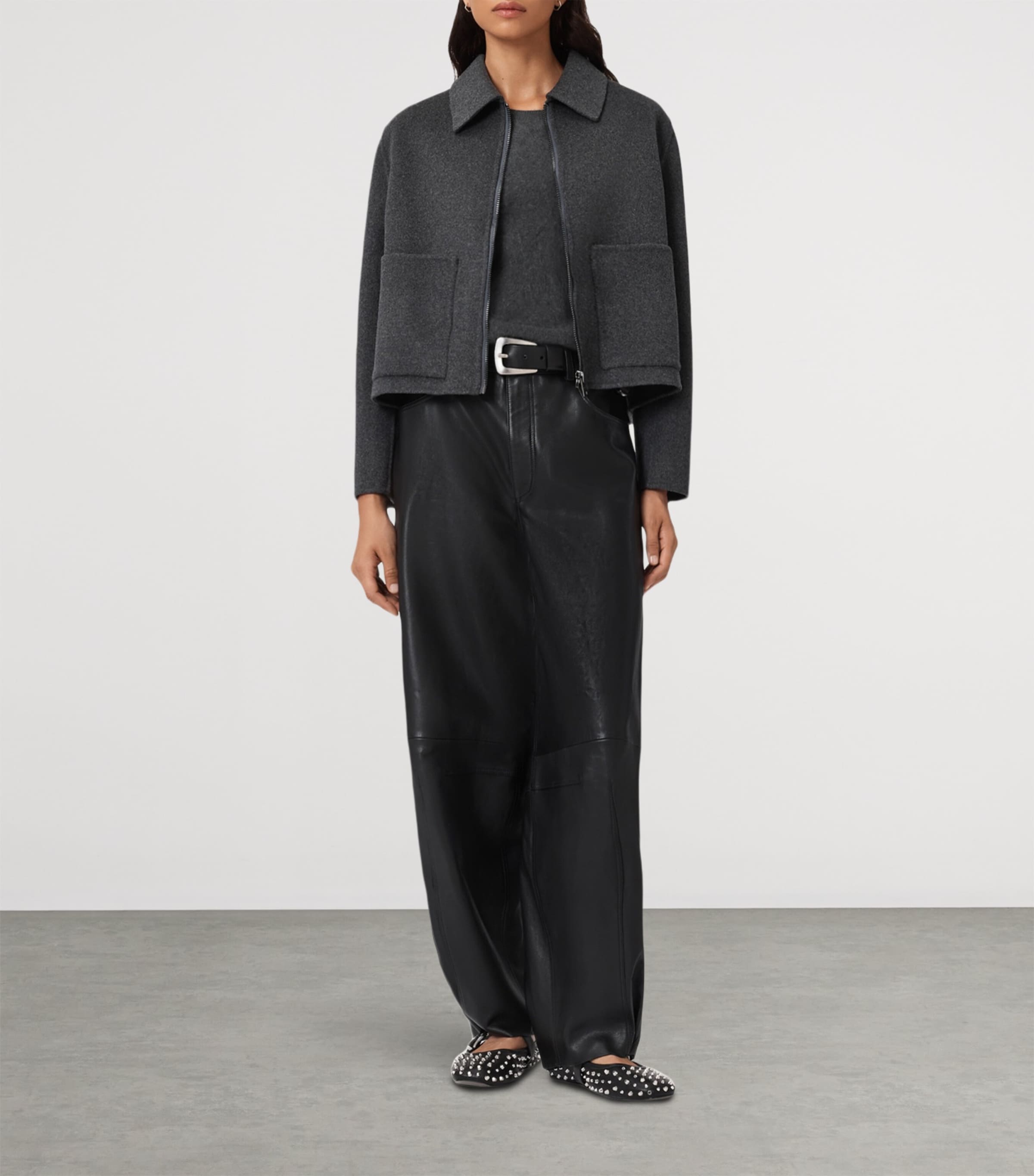 Cashmere Rebel T-Shirt GRAPHITE GREY Image 3