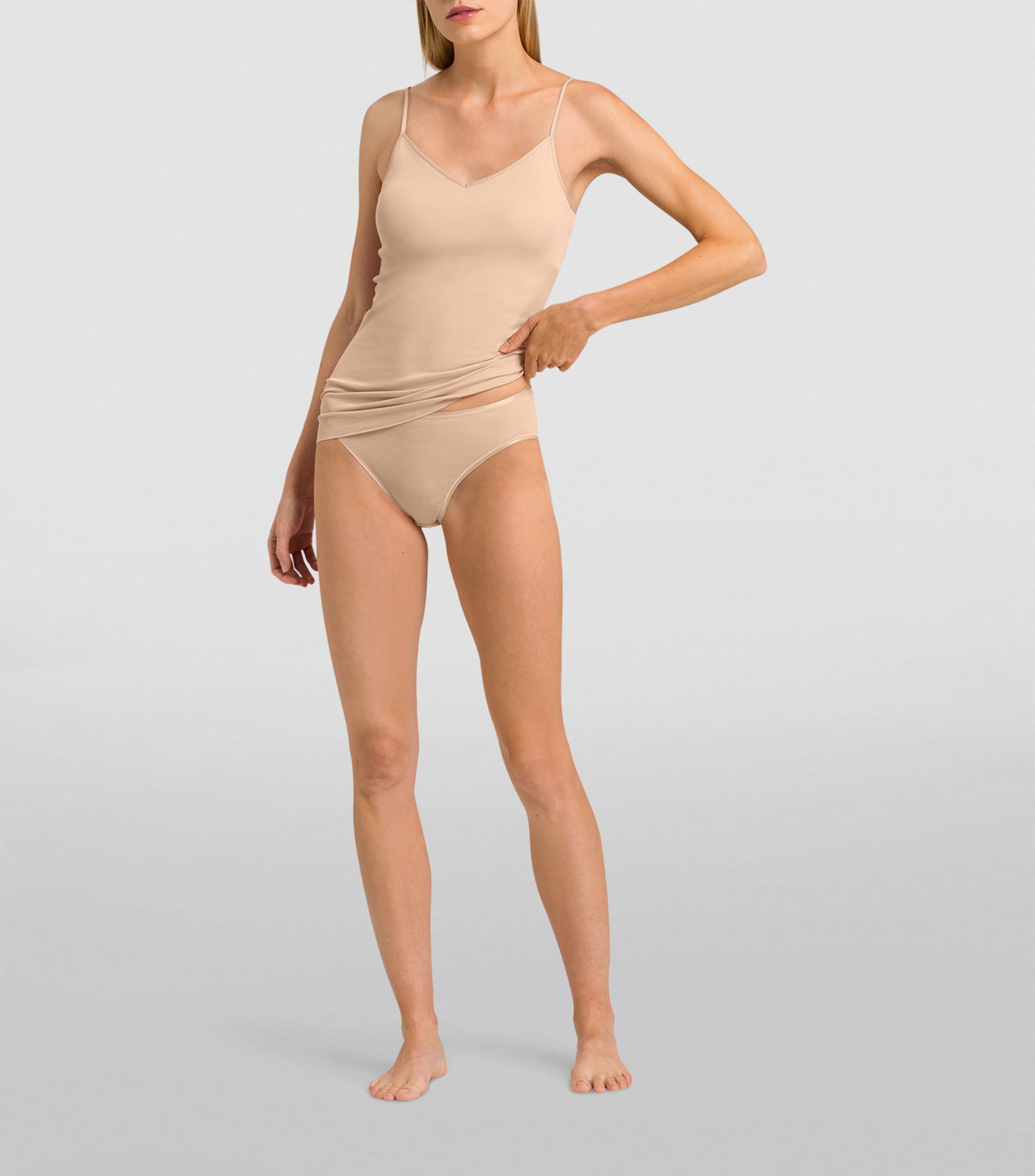 Cotton Seamless Padded Camisole 0274 Image 2