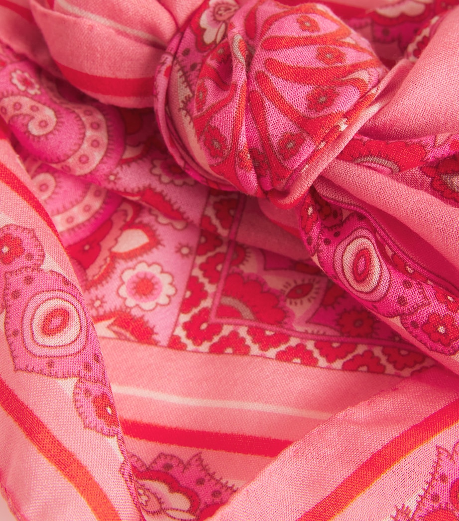 Etro Cashmere-Silk-Wool-Blend Scarf Image 5