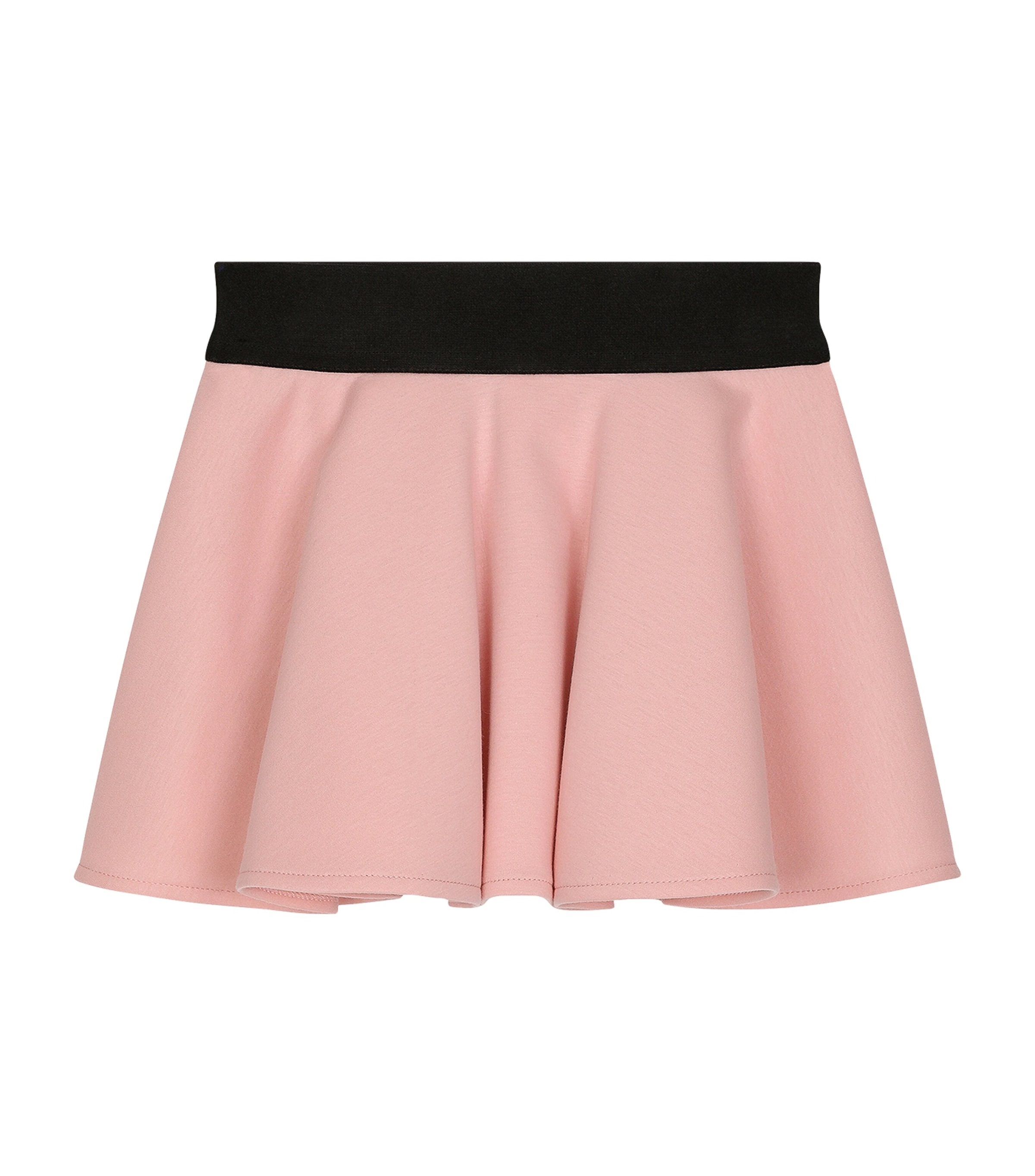 Dolce&Gabbana Kids Cotton Logo-Detail Mini Skirt (2-6 Years) Lavend Image 2