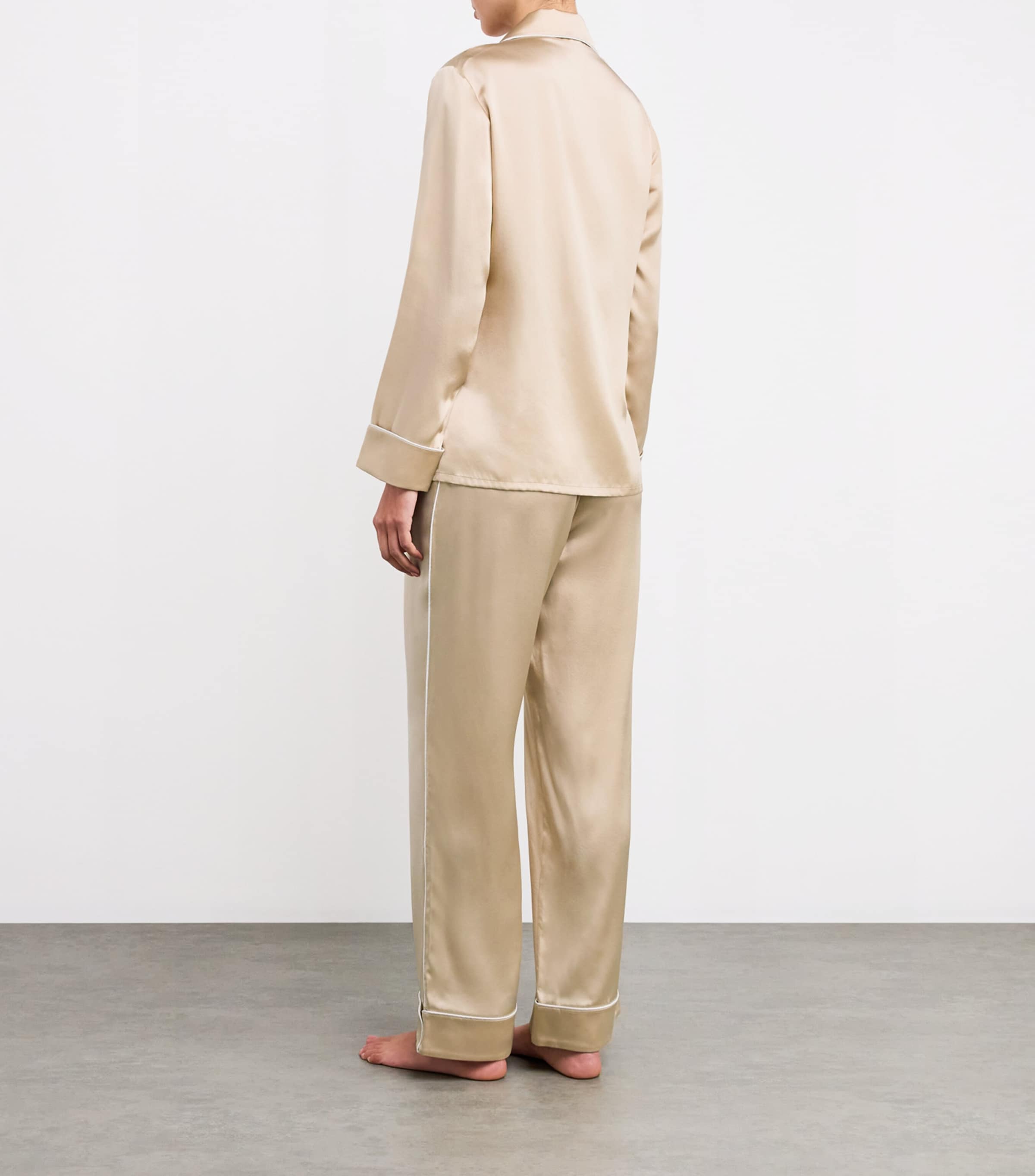 Silk Coco Pyjama Set CARAMEL Image 3