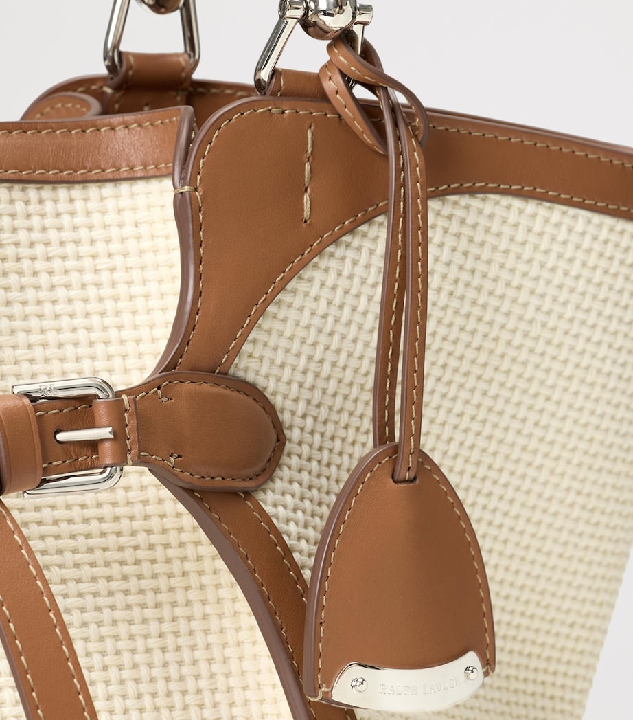 The Ralph Woven Tote Bag NATURAL-101 Image 3