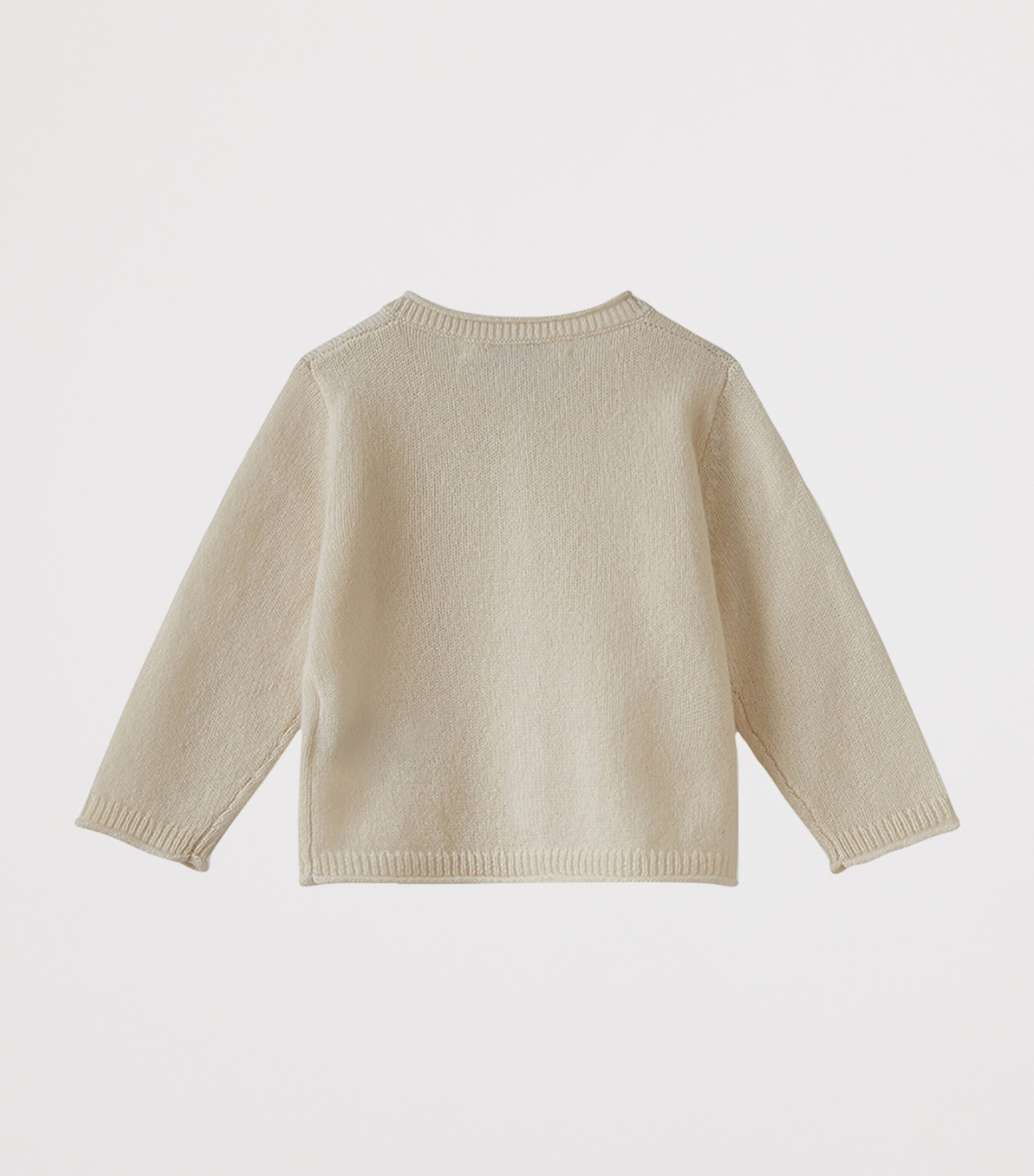 Bonpoint Cashmere Cardigan (24-36 Months) Upb Blanc Lait Image 2