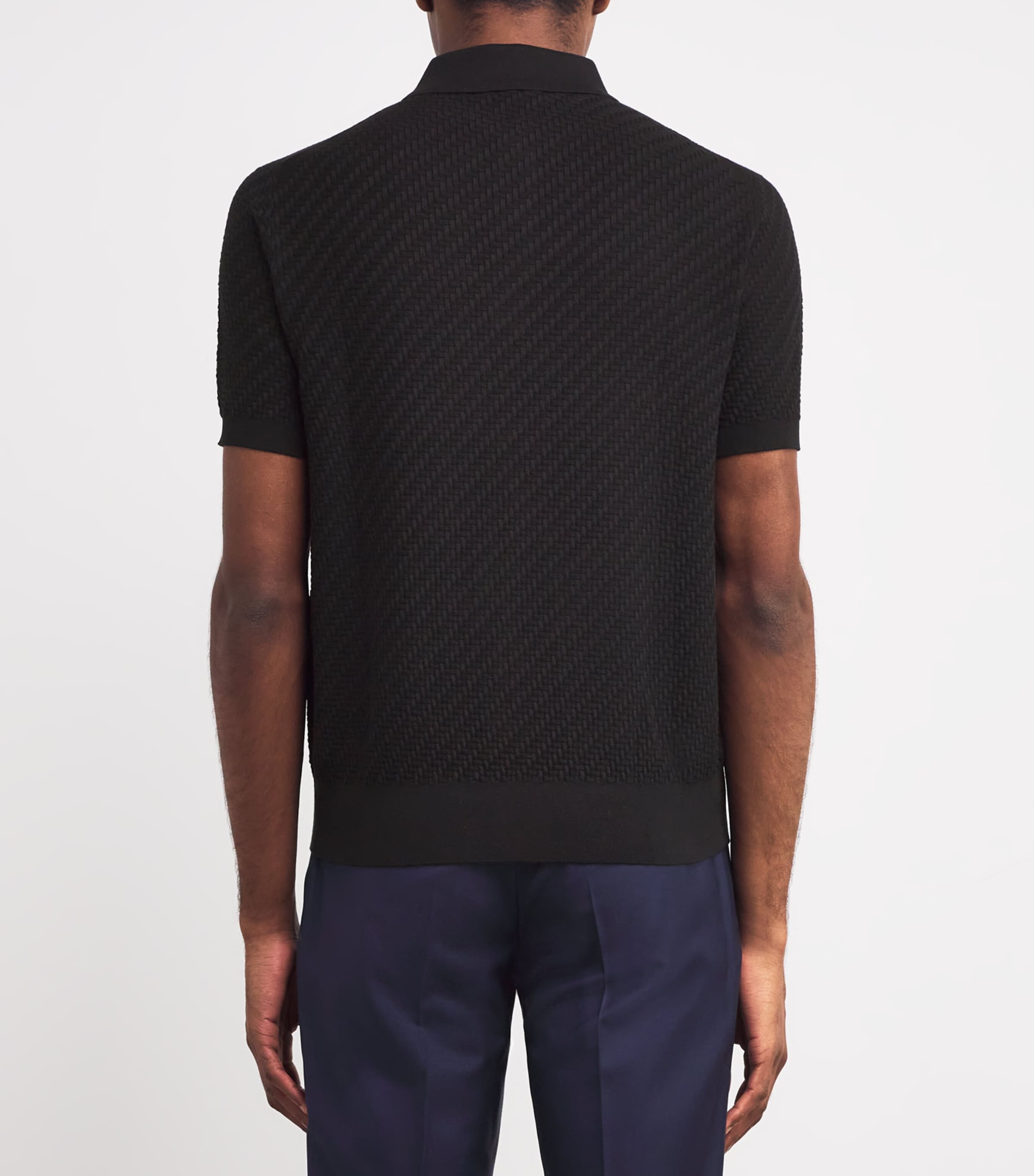 Cotton-Silk-Cashmere Polo Shirt 1000 Image 4