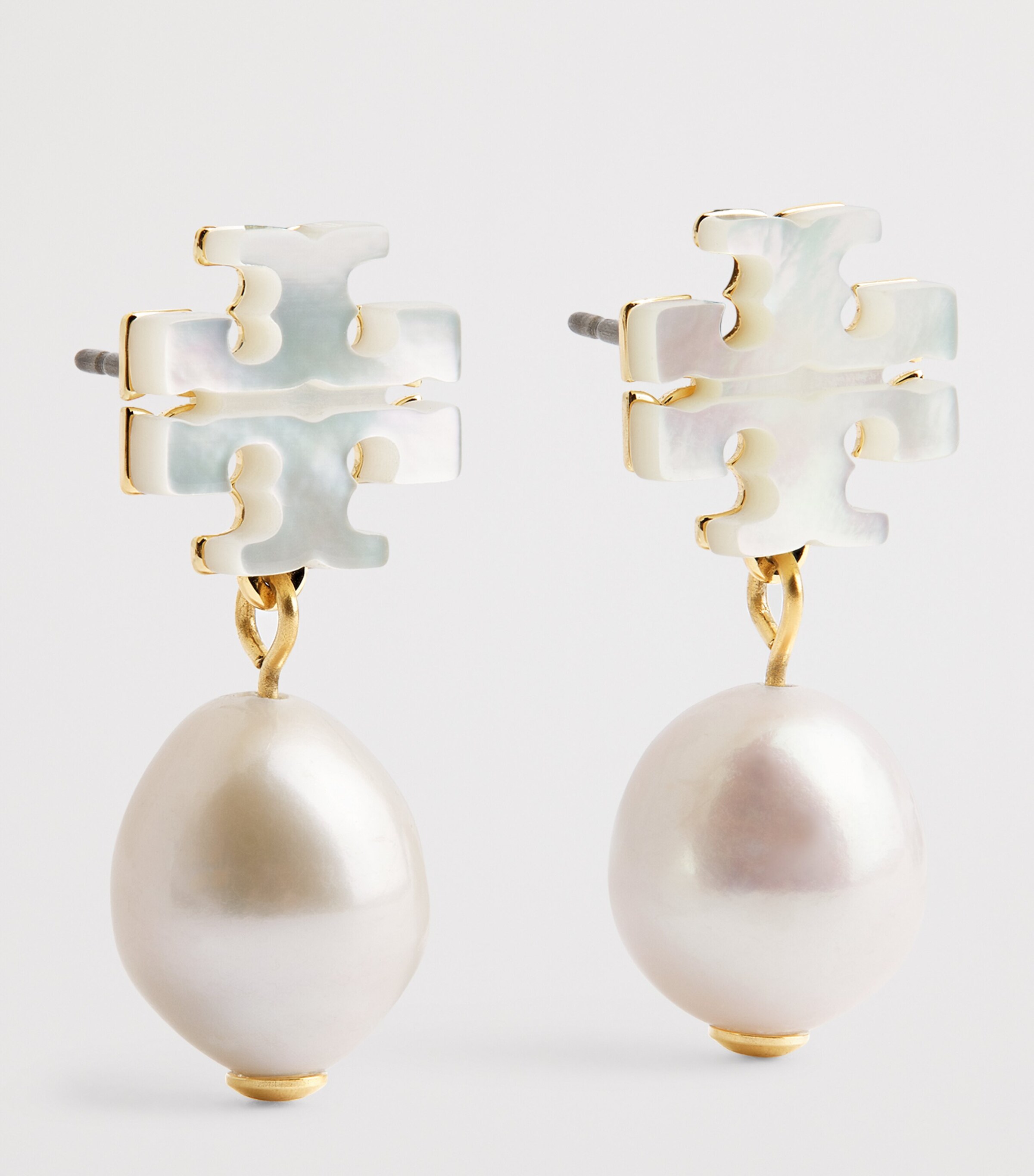 Mother-of-Pearl Kira Drop Earrings 700 TORY GOLDMOFPERL Image 3