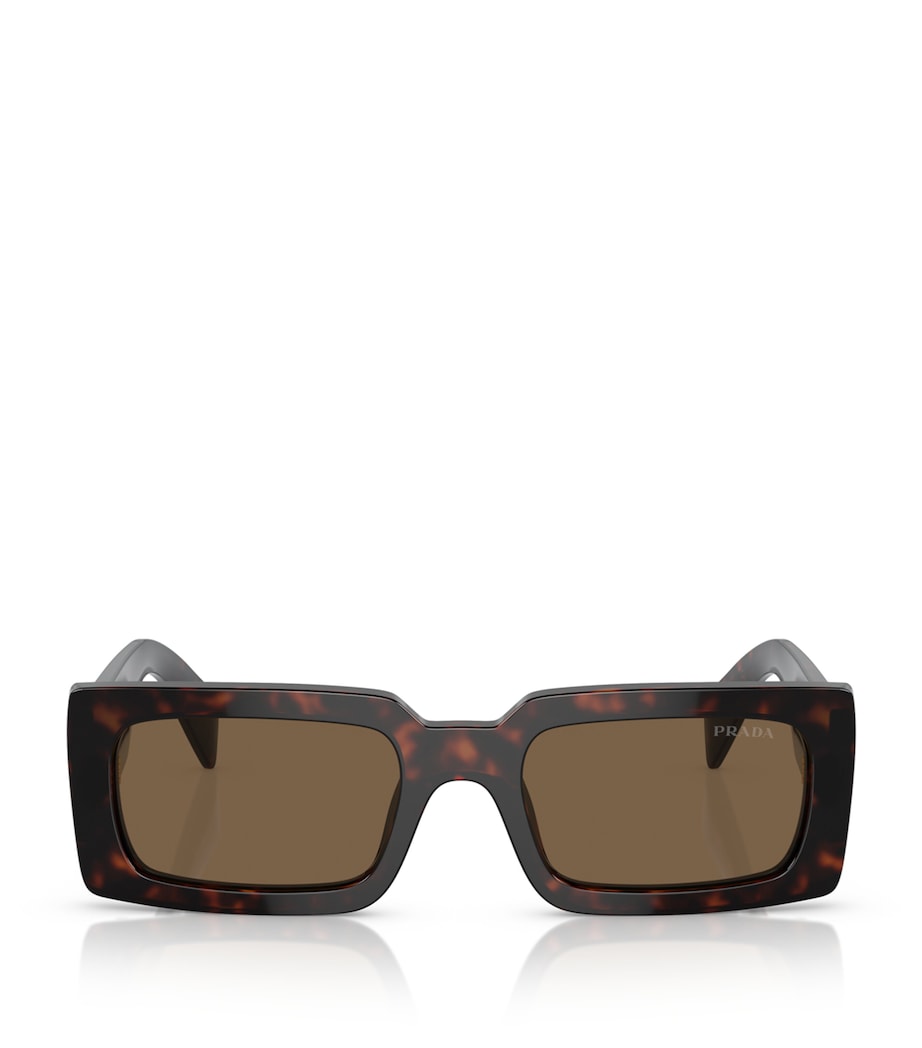 Acetate PR A07S Rectangular Sunglasses 16N5Y1 Image 1