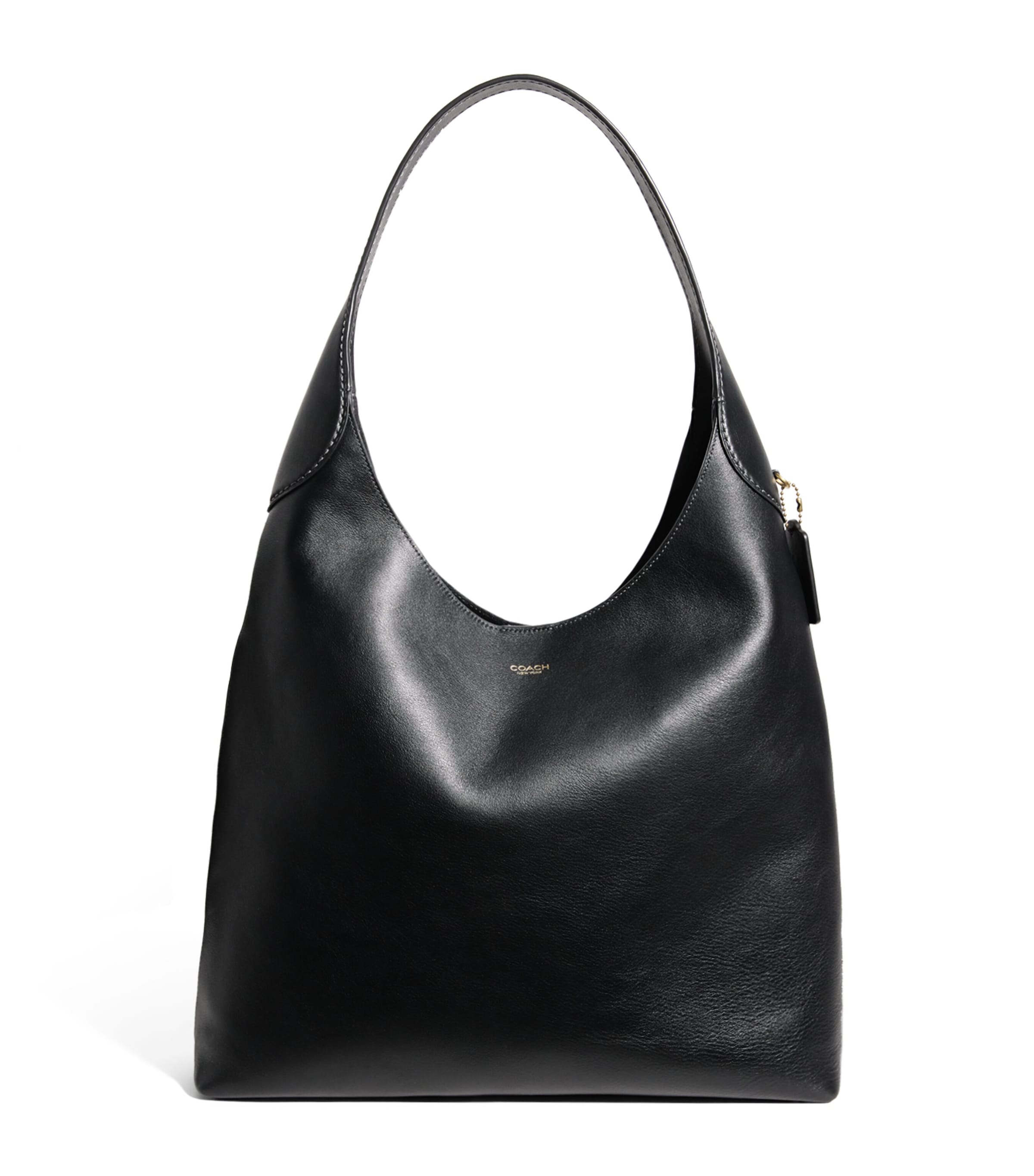 Leather Brooklyn 39 Shoulder Bag B4/BLACK Image 1