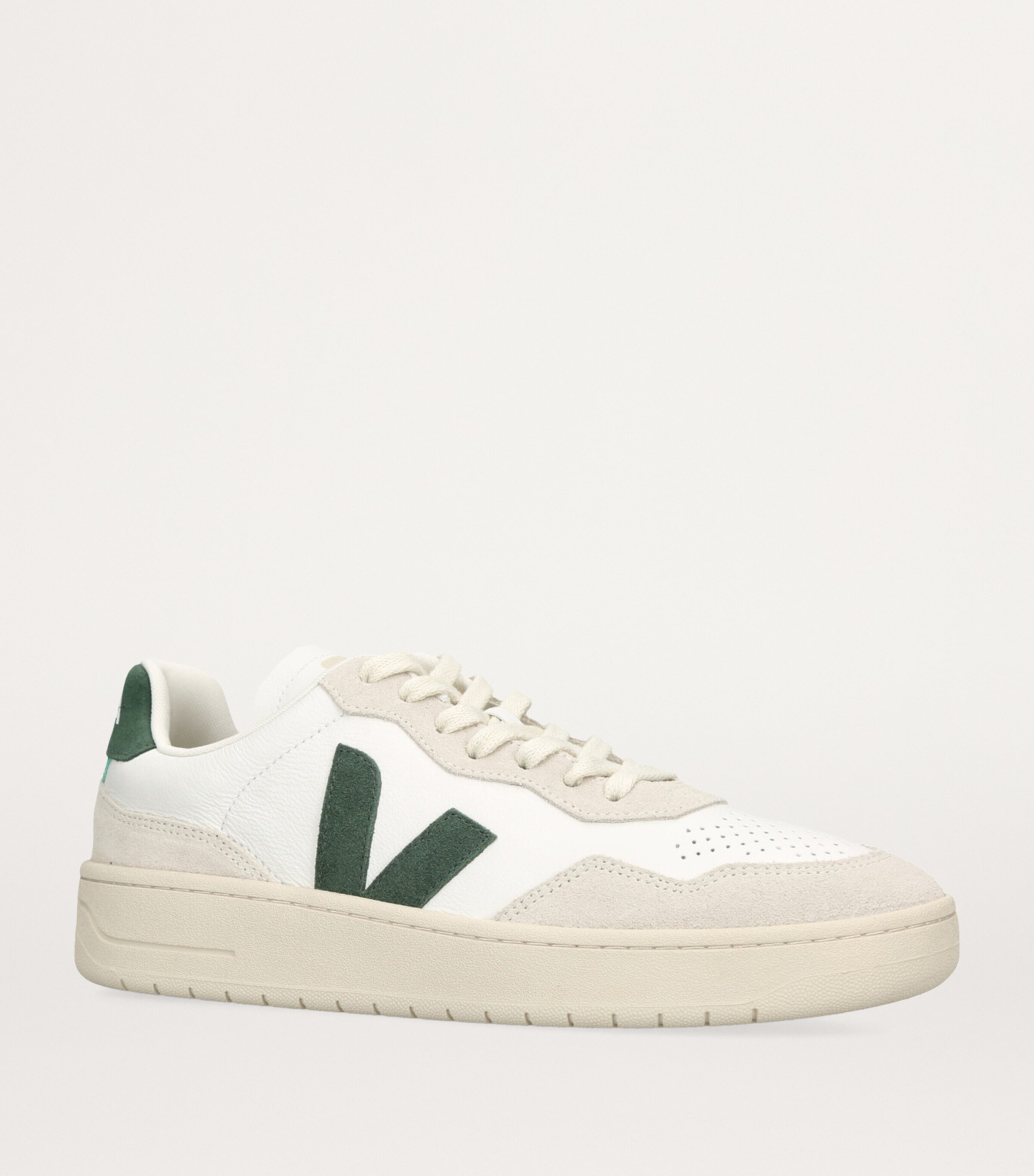 Leather V-90 Sneakers WHITE/COMB Image 3