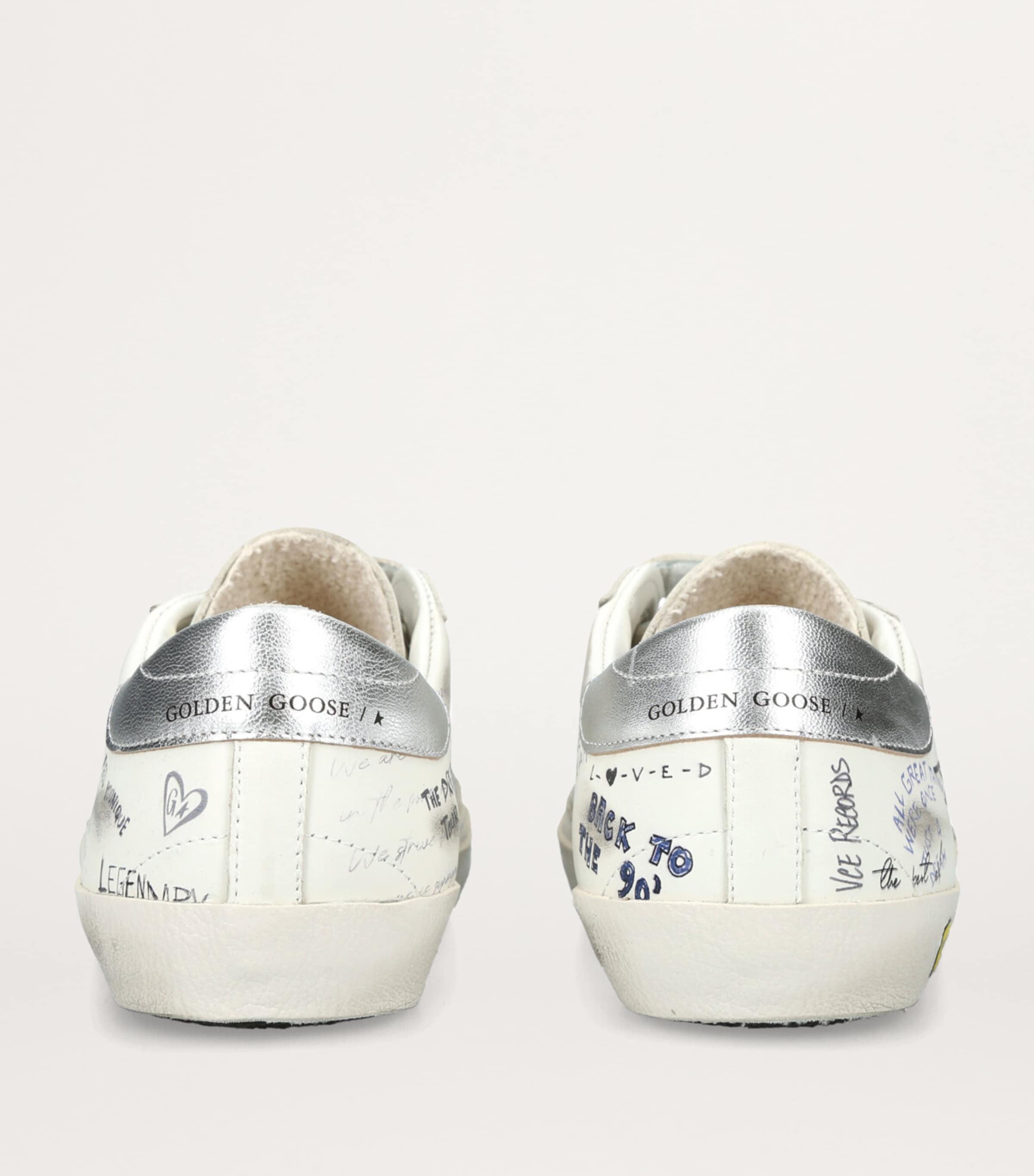 Leather Old School Sneakers WHITE/OTH Image 2