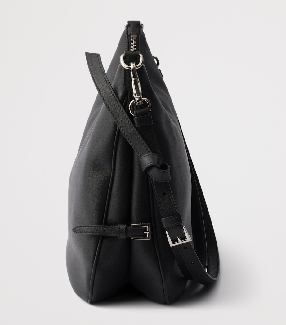 Large Leather Shoulder Bag F0002 Image 6