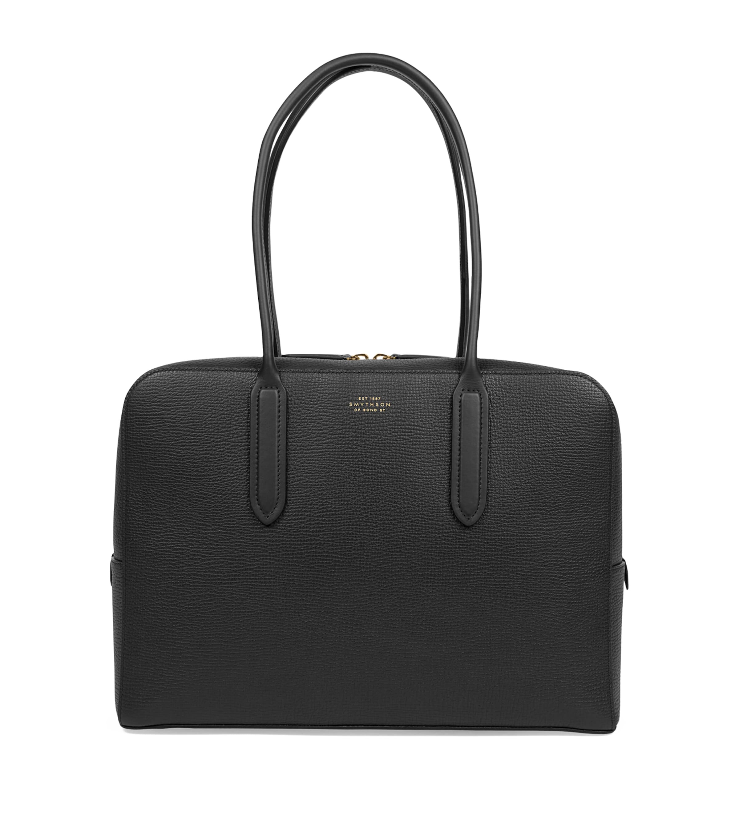 Smythson Grained Lytton Shoulder Bag | Men Bags | Laptops & Briefcases | Tote Bags | Women Bags | Shoulder Bags | Designers | Smythson