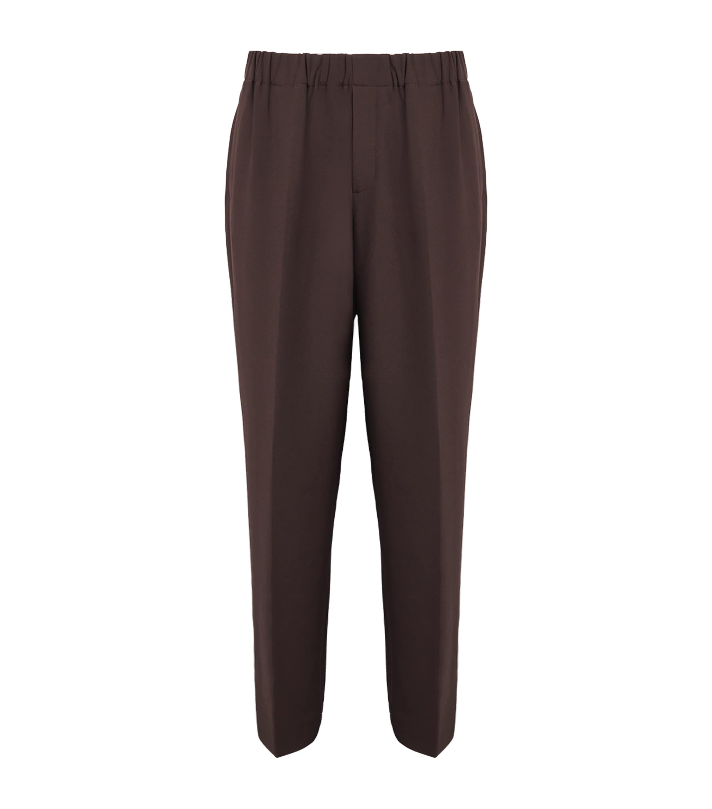 Sandro Paris Jersey Wide-Leg Trousers | Men New In | Mens Clothing | Men Clothing | Trousers | Formal Trousers | Designers | Sandro Paris