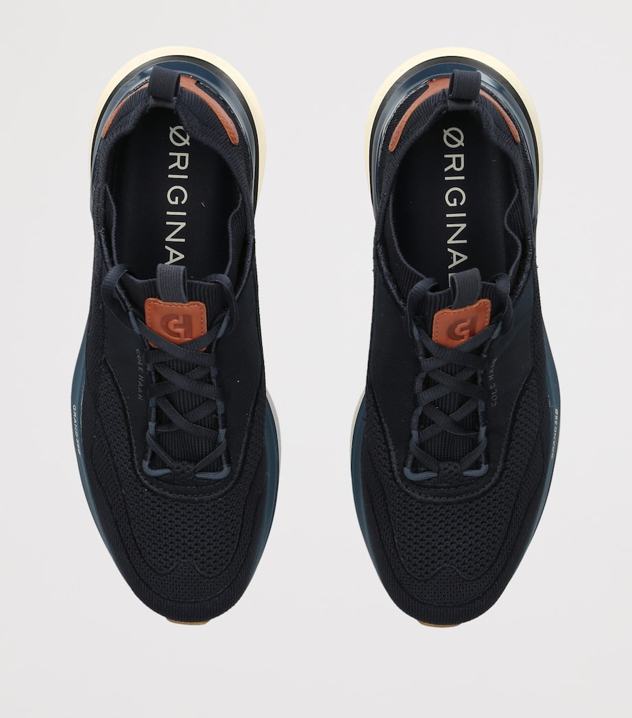 Cole Haan Mens ØriginalGrand Quadstar Stitchlite Running Trainers Navy Image 3