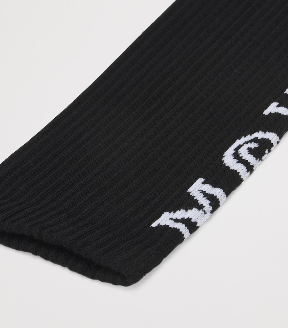 Cotton-Blend Logo Socks 1077 Image 2
