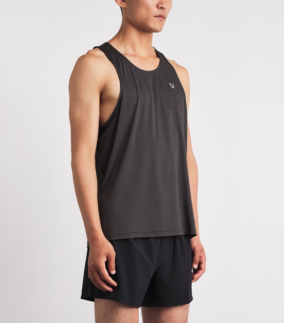 VUORI Mens Terrain Tank Top Cbo Carbon Image 4