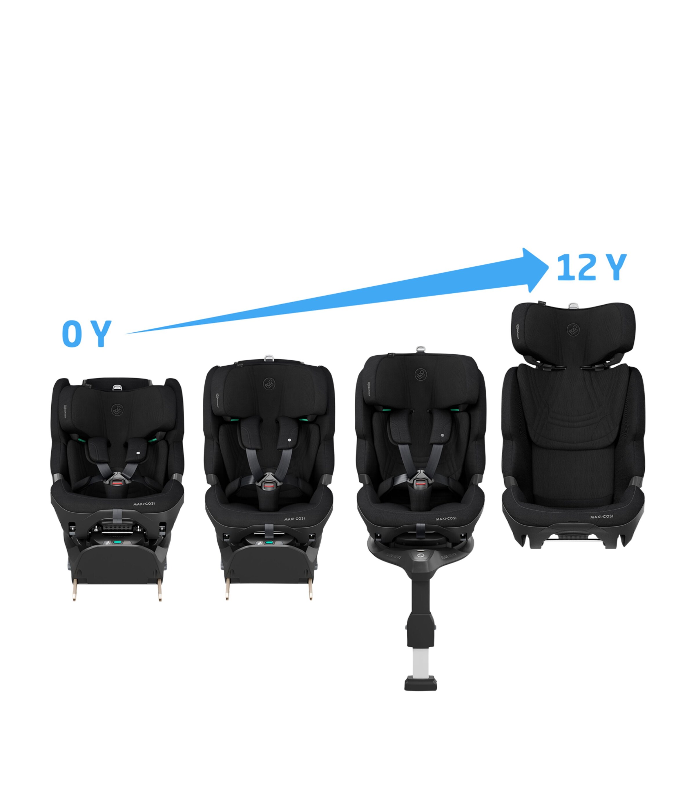 Maxi-Cosi Pearl XL Slide Pro Car Seat Black Image 11