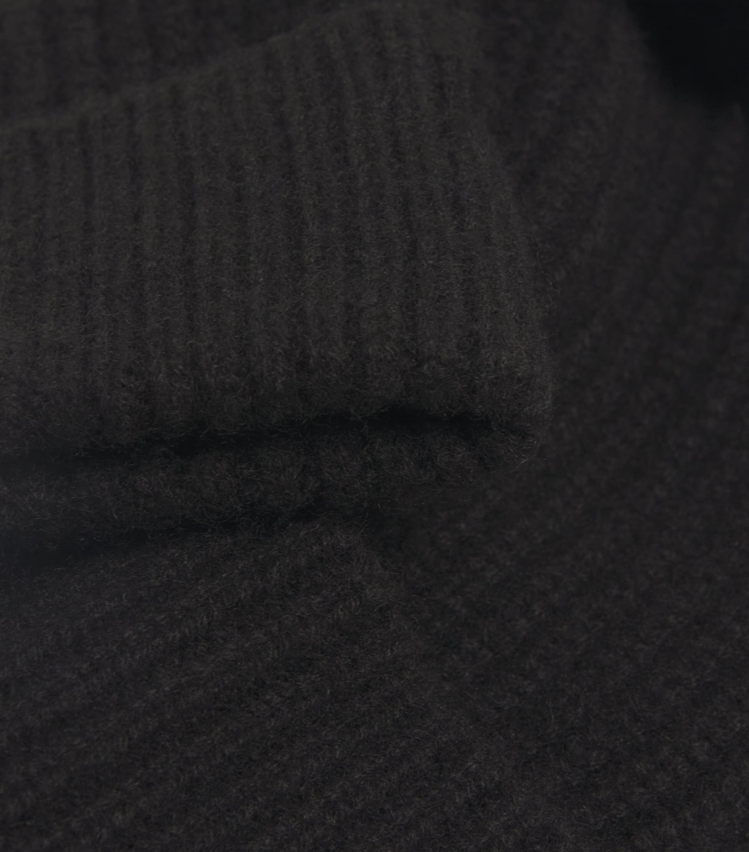 Cashmere Pom-Pom Beanie C99BLACK Image 3