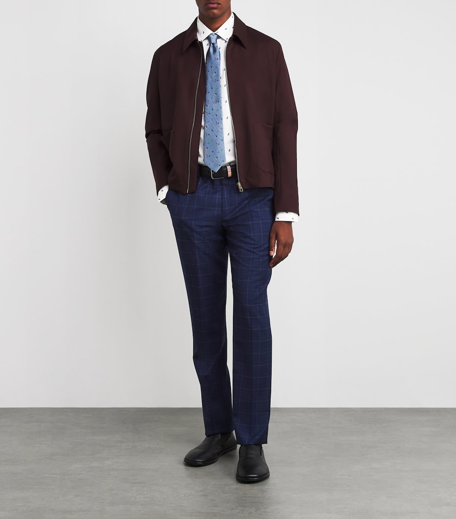 Butterfly Print Tailored-Fit Shirt 01_WHITE Image 2