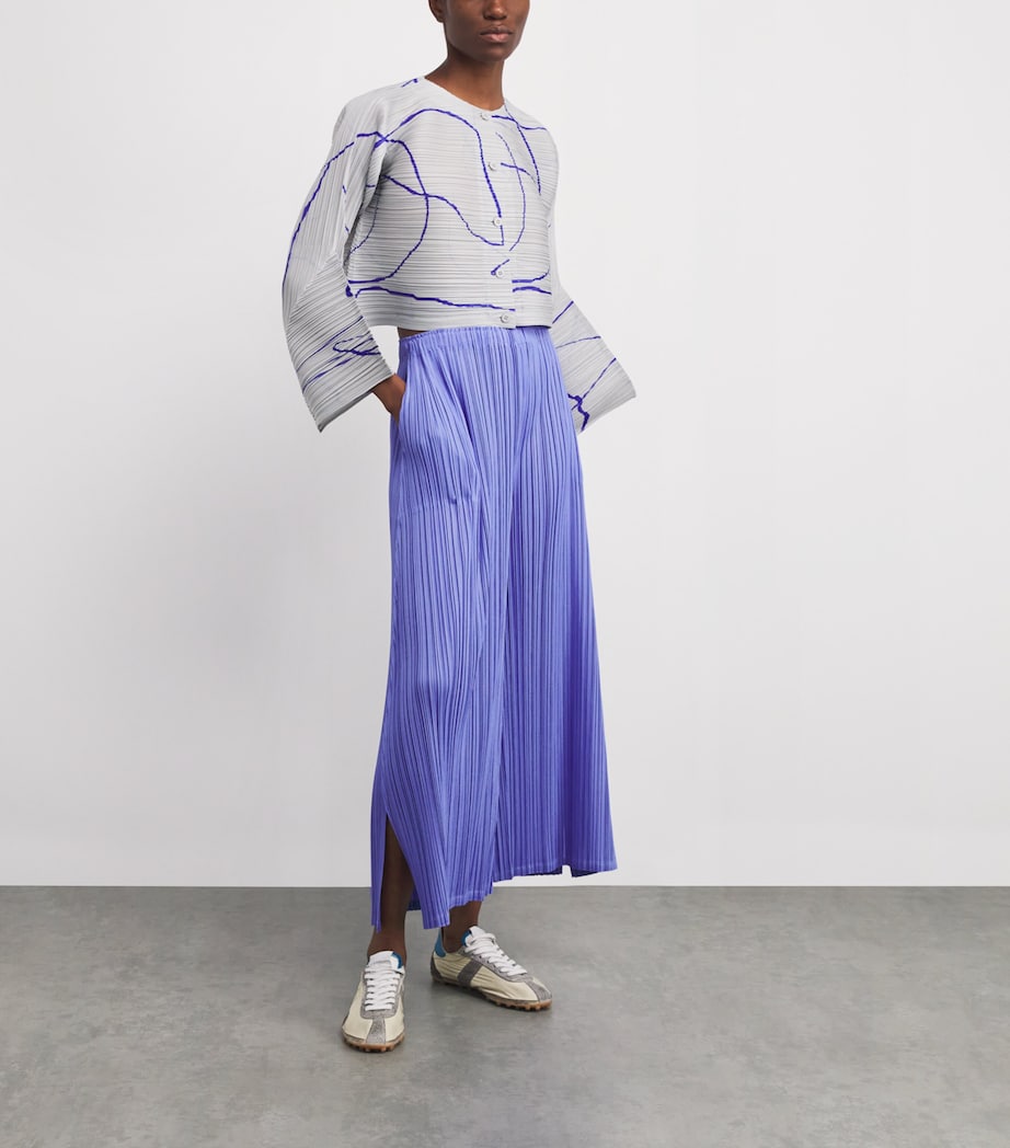 Mellow Pleats Trousers SAXE BLUE Image 2