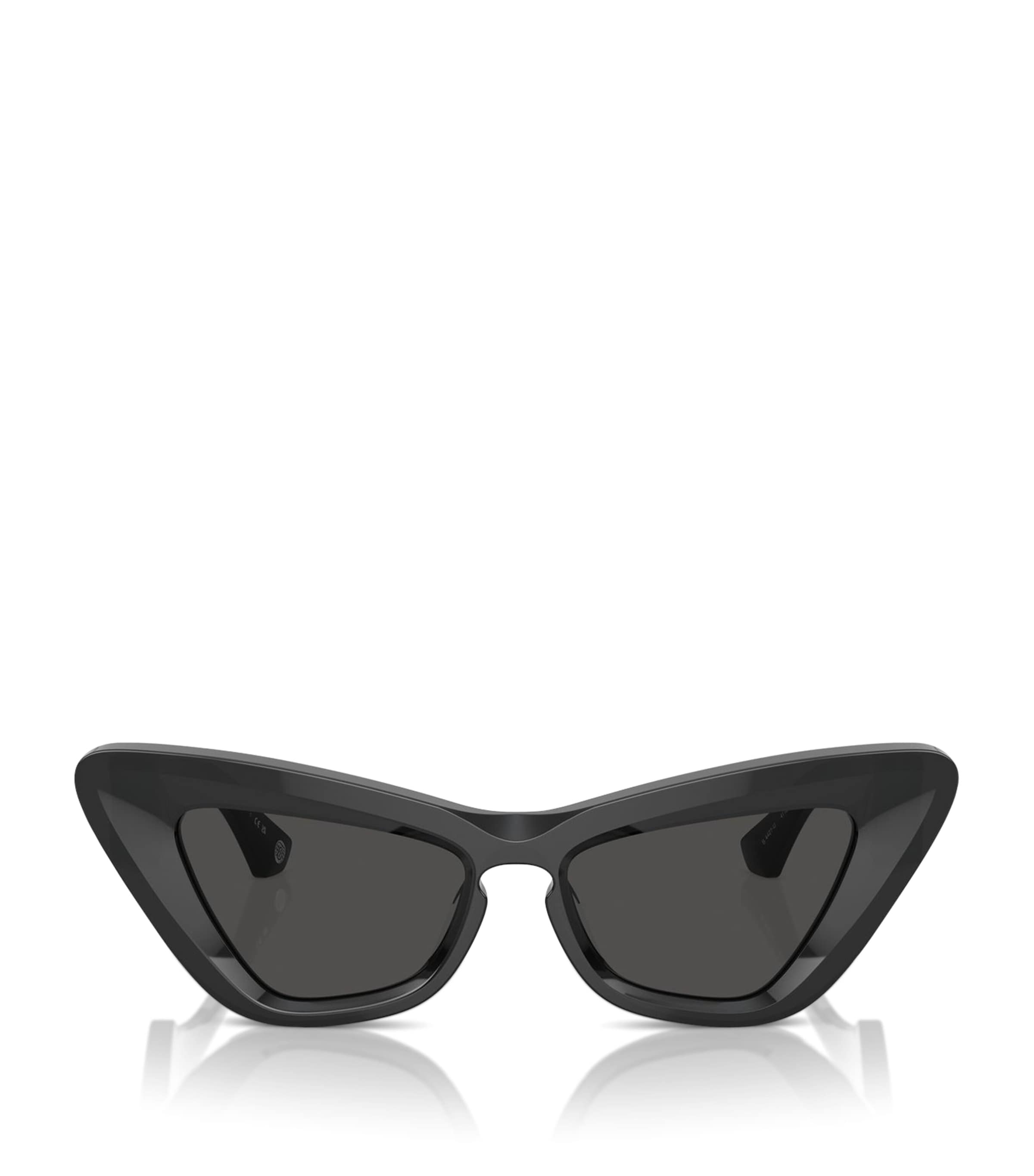 Burberry Dark Grey Cat Eye Ladies Sunglasses Be4421u 411287 51 In Grey