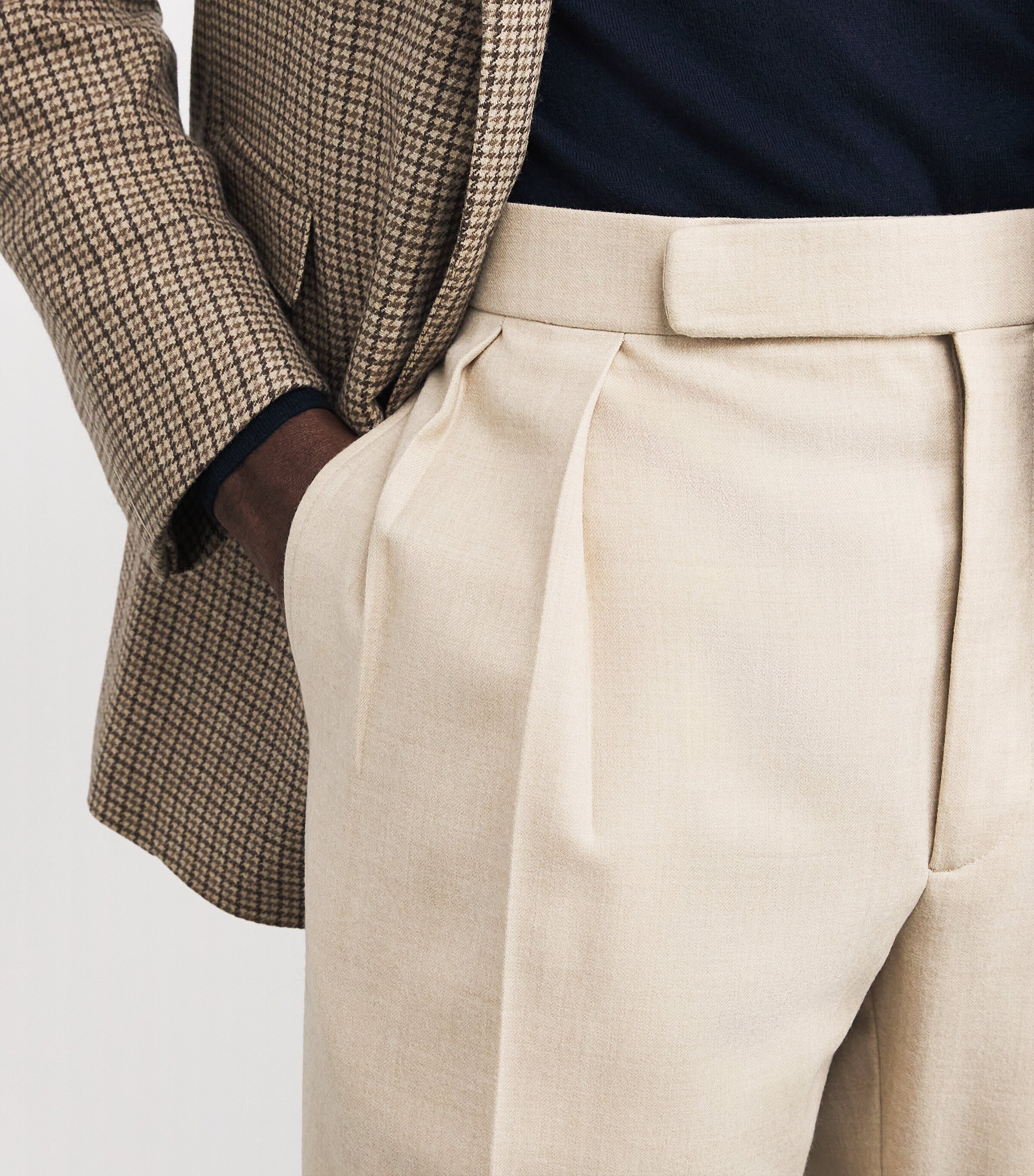 Wool Tailored Trousers SUMMER SAN Image 6