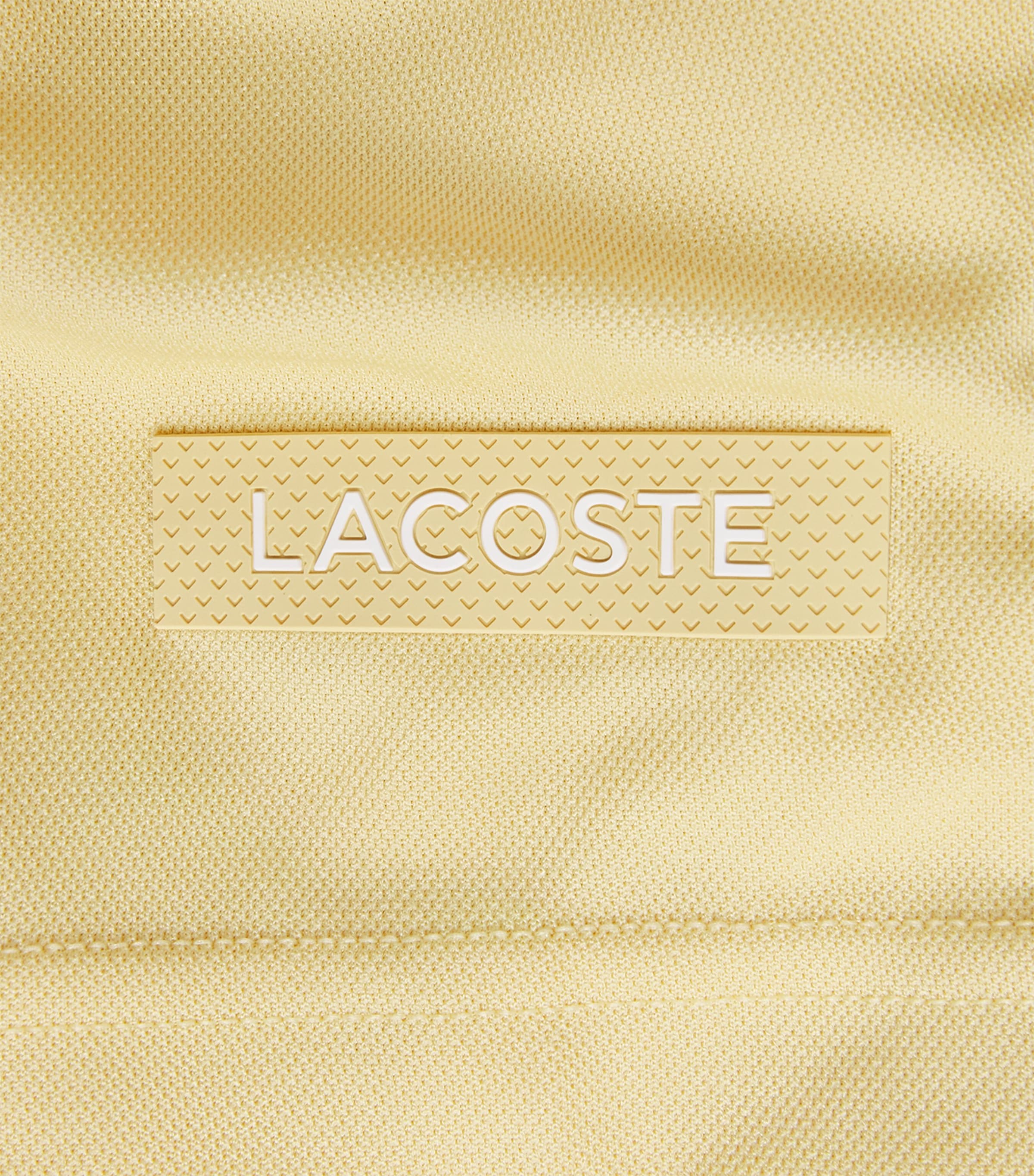 Lacoste Mens Technical Polo Shirt Zcm Soya Image 6