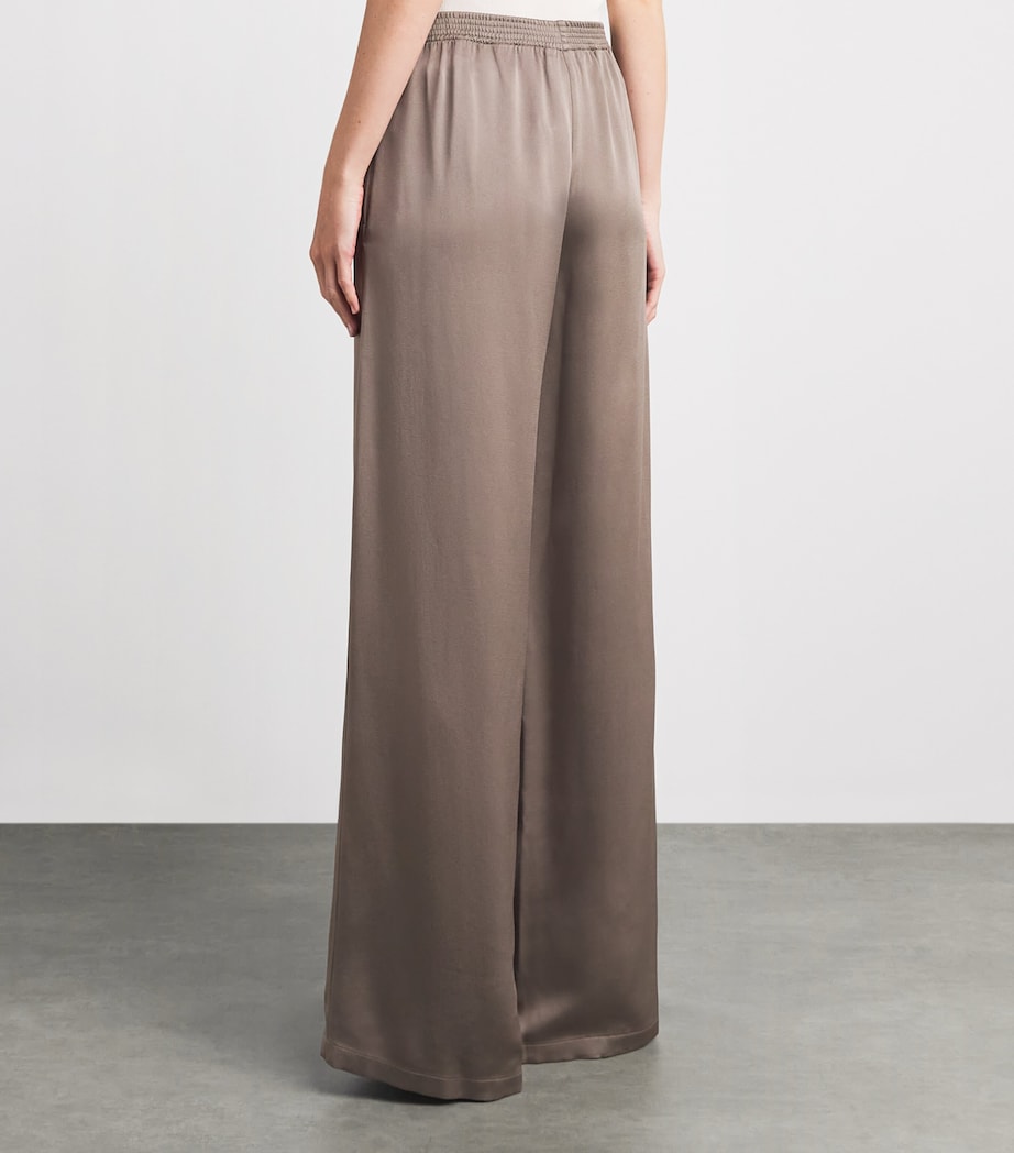 Fabiana Filippi Womens Elasticated-Waistband Flared Trousers Falco Image 5
