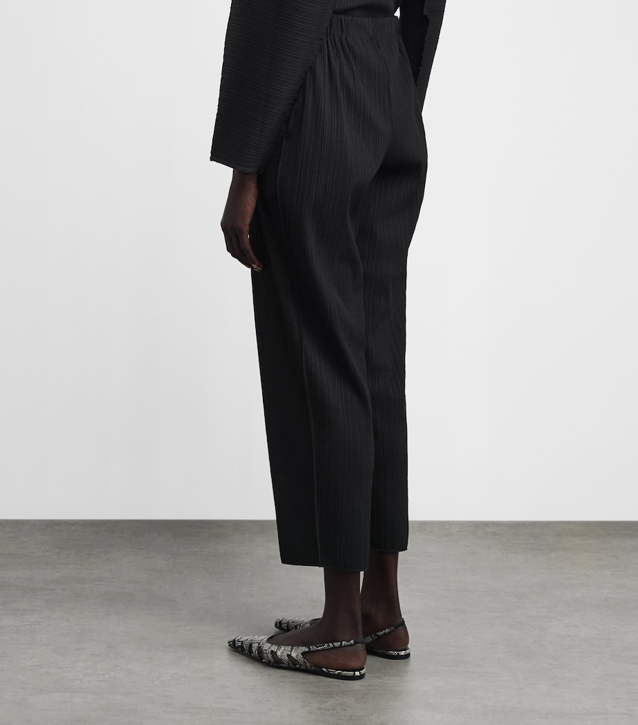 A-POC Shell Cropped Trousers BLACK Image 4