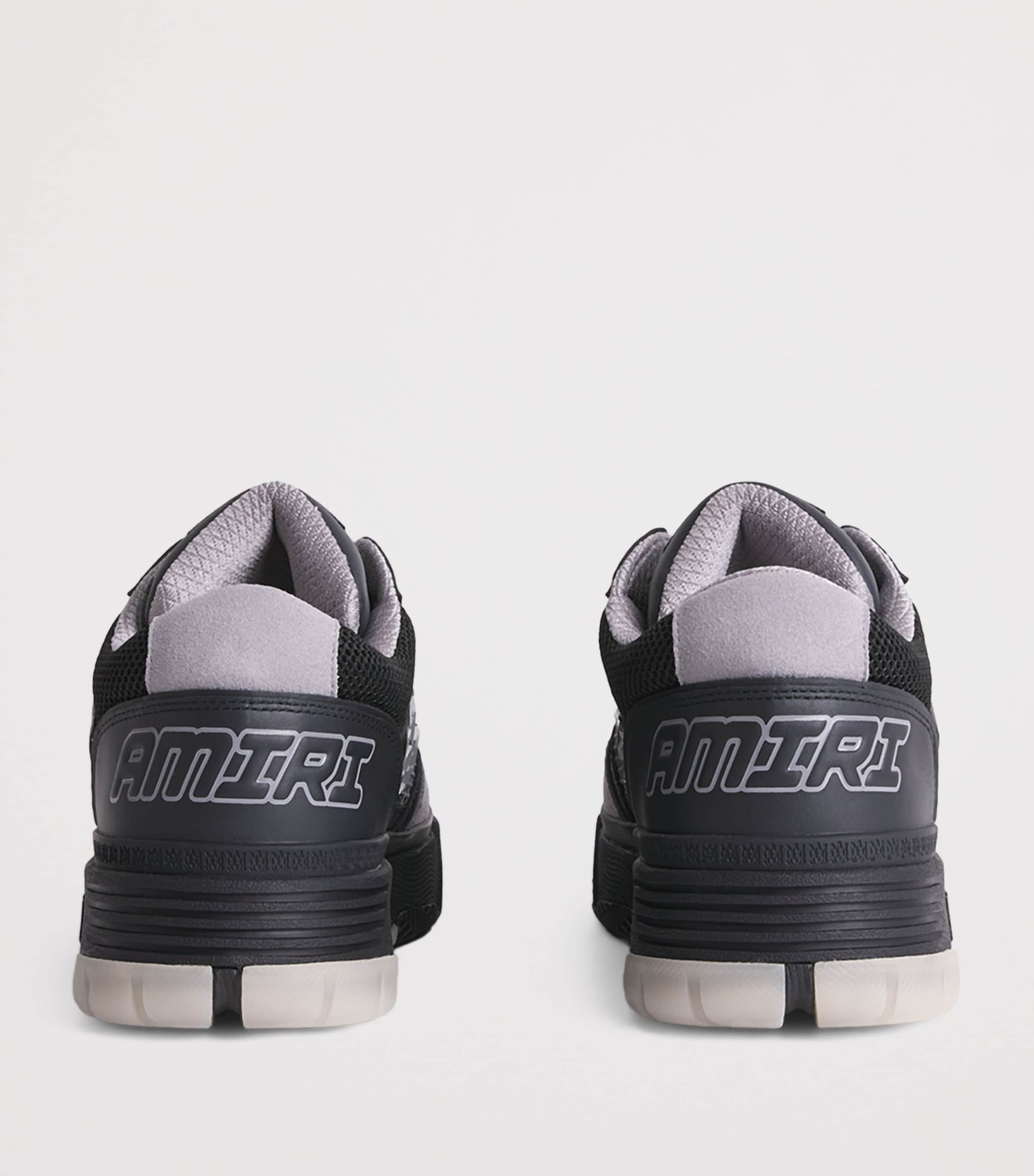 AMIRI Leather MA-94 Sneakers Black Grey Image 5