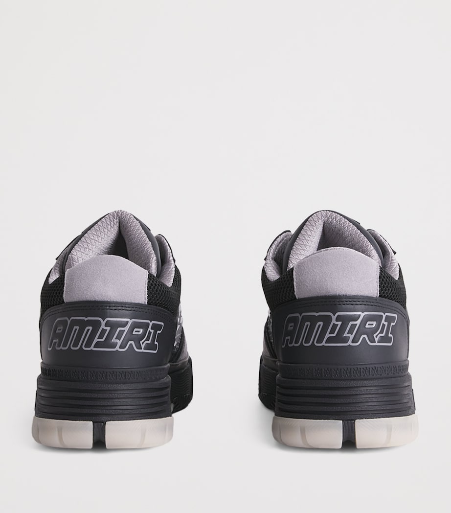 AMIRI Leather MA-94 Sneakers Black Grey Image 5
