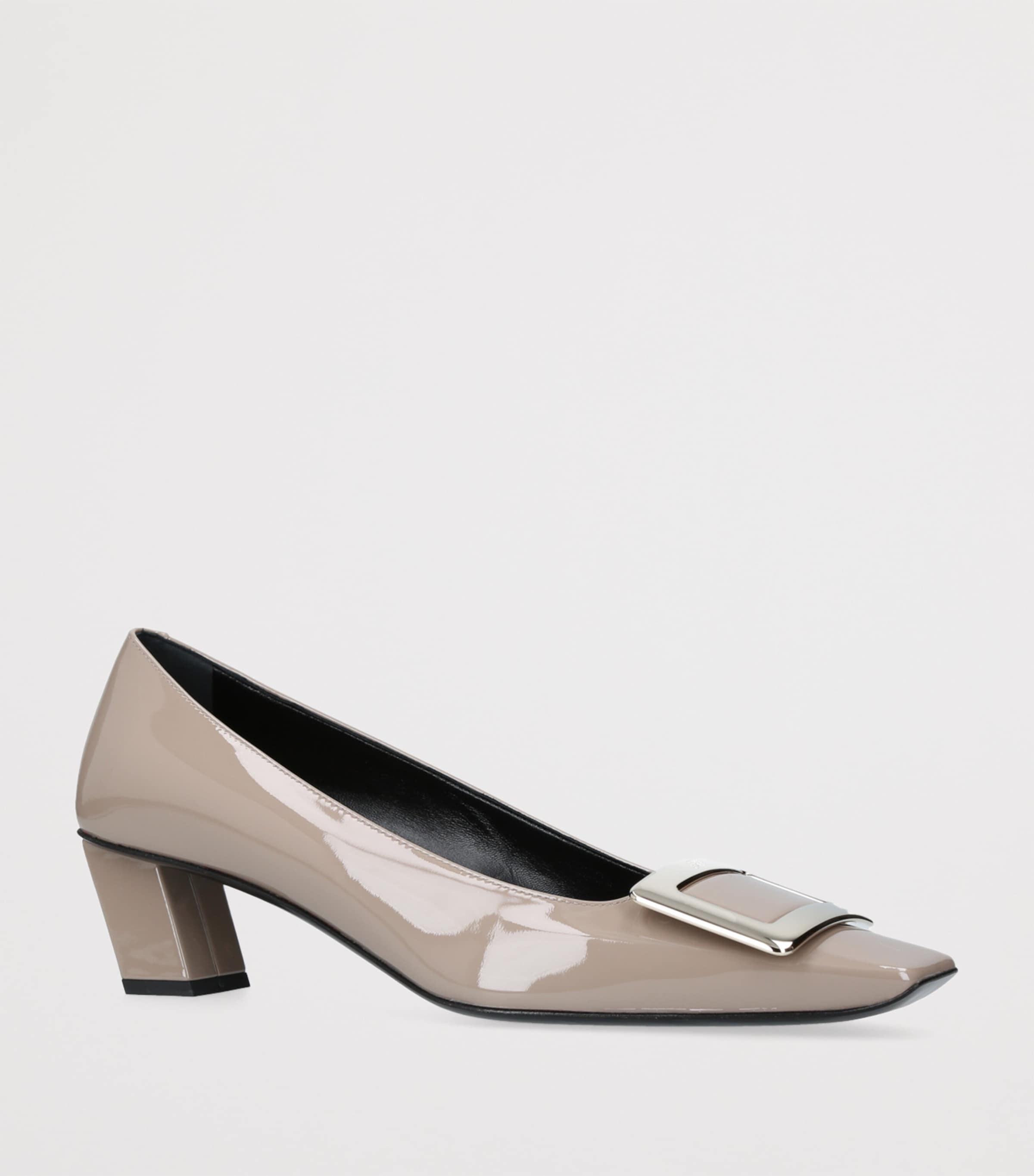 Decolleté Belle Vivier Pumps 45 TAUPE Image 4