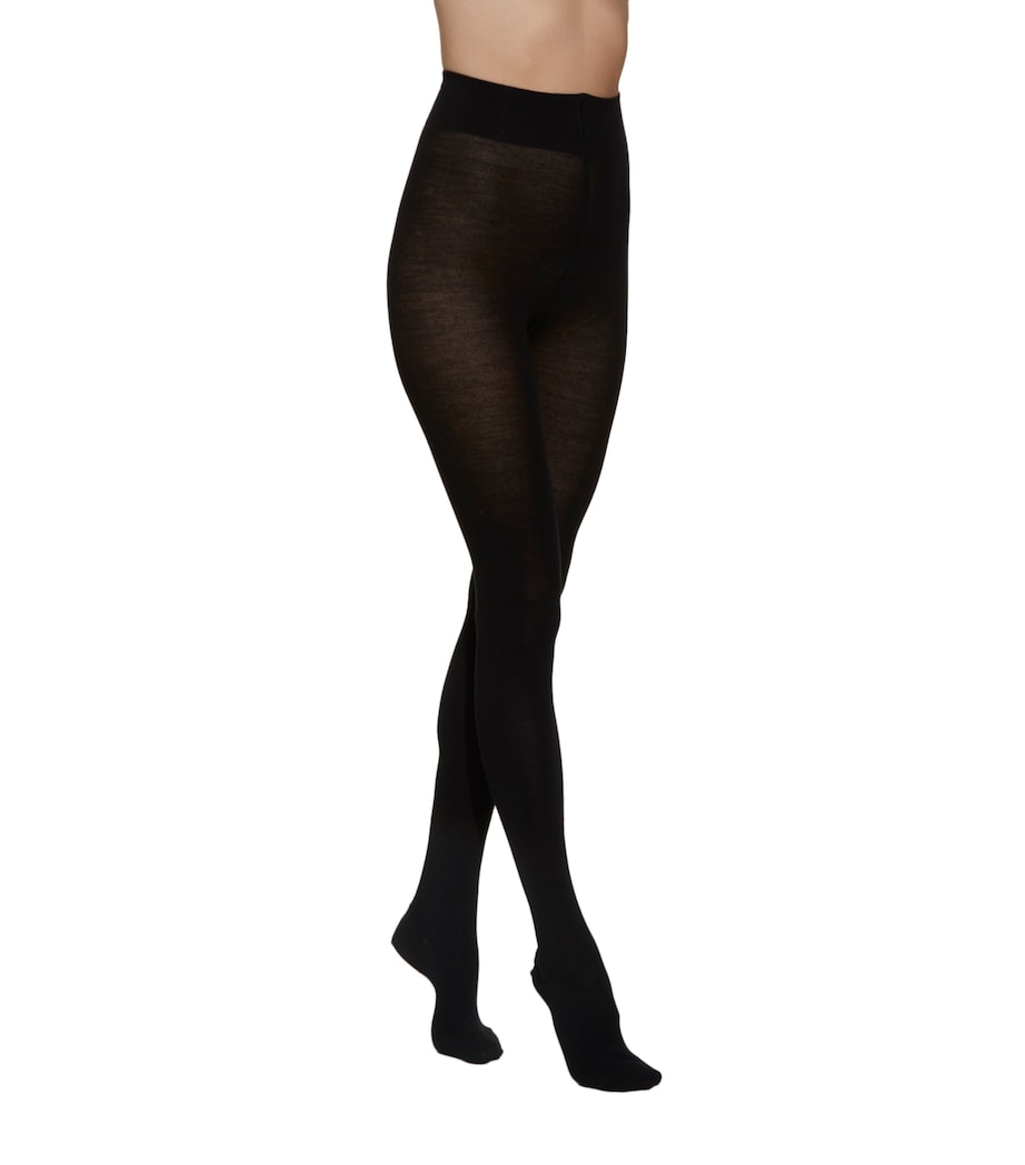 Softmerino Tights 3009 BLACK Image 1