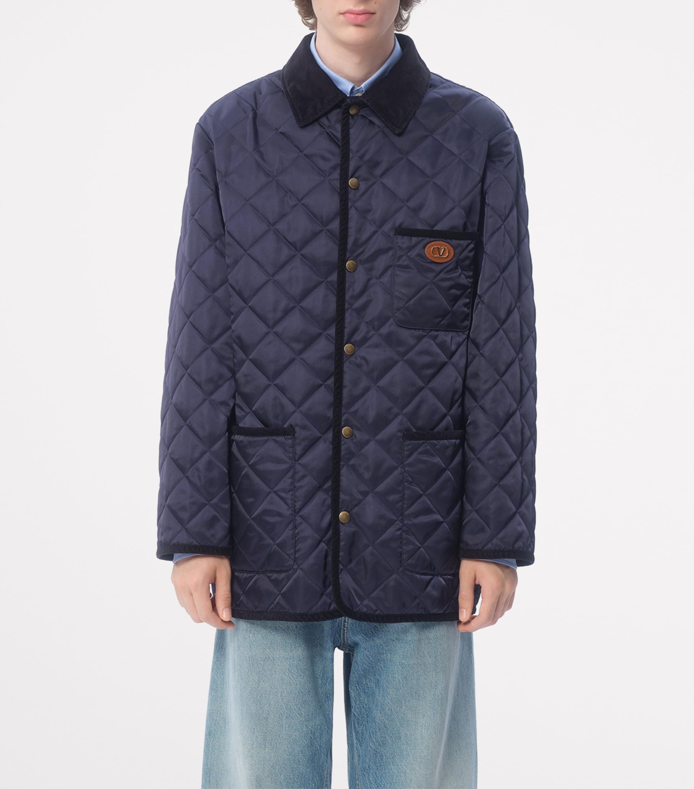 Valentino VLogo Quilted Jacket | Harrods US