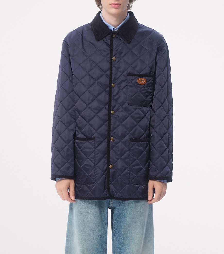 VLogo Quilted Jacket 598 Image 2