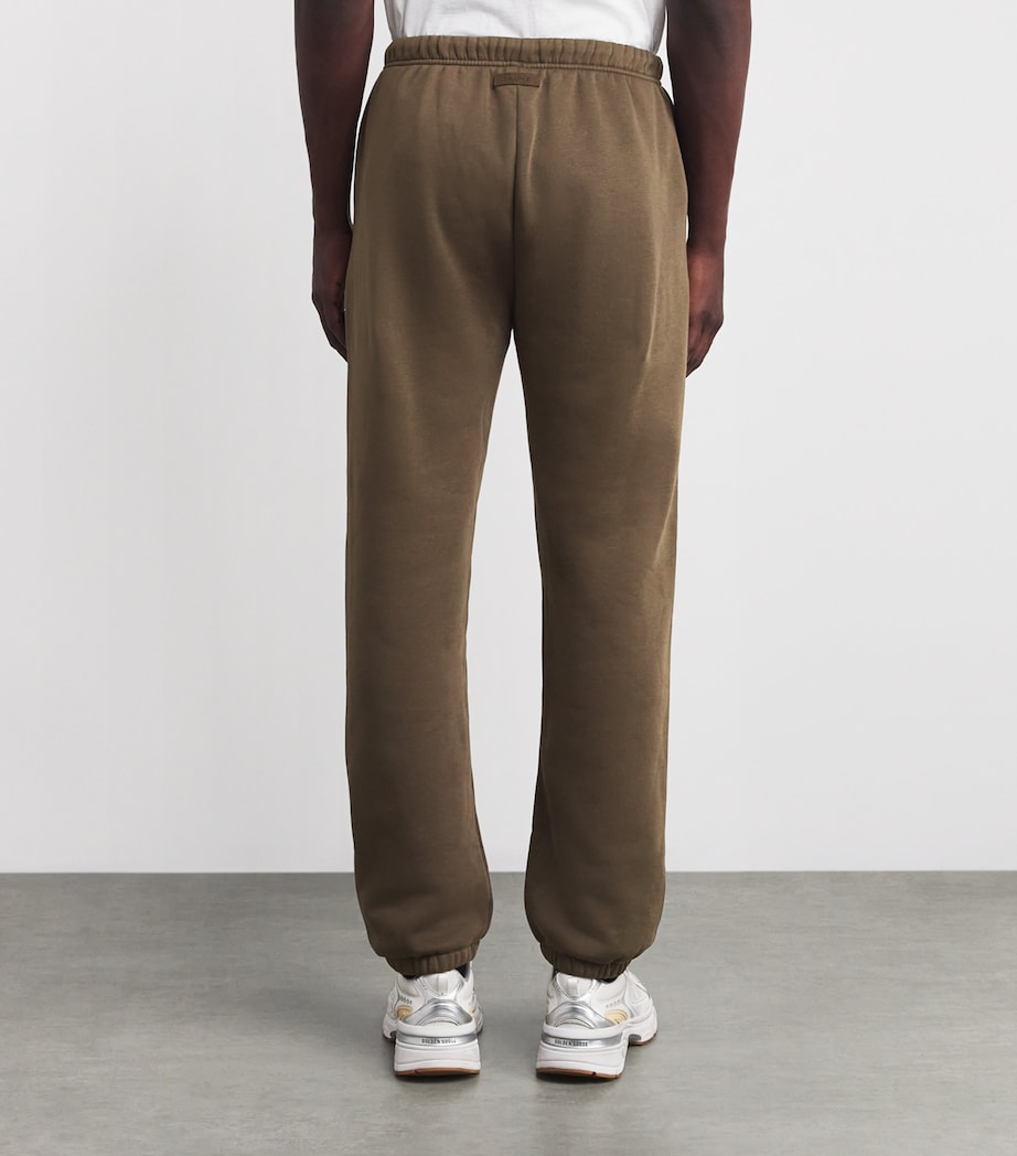 Cotton-Blend Straight Sweatpants DRIFTWOOD Image 4