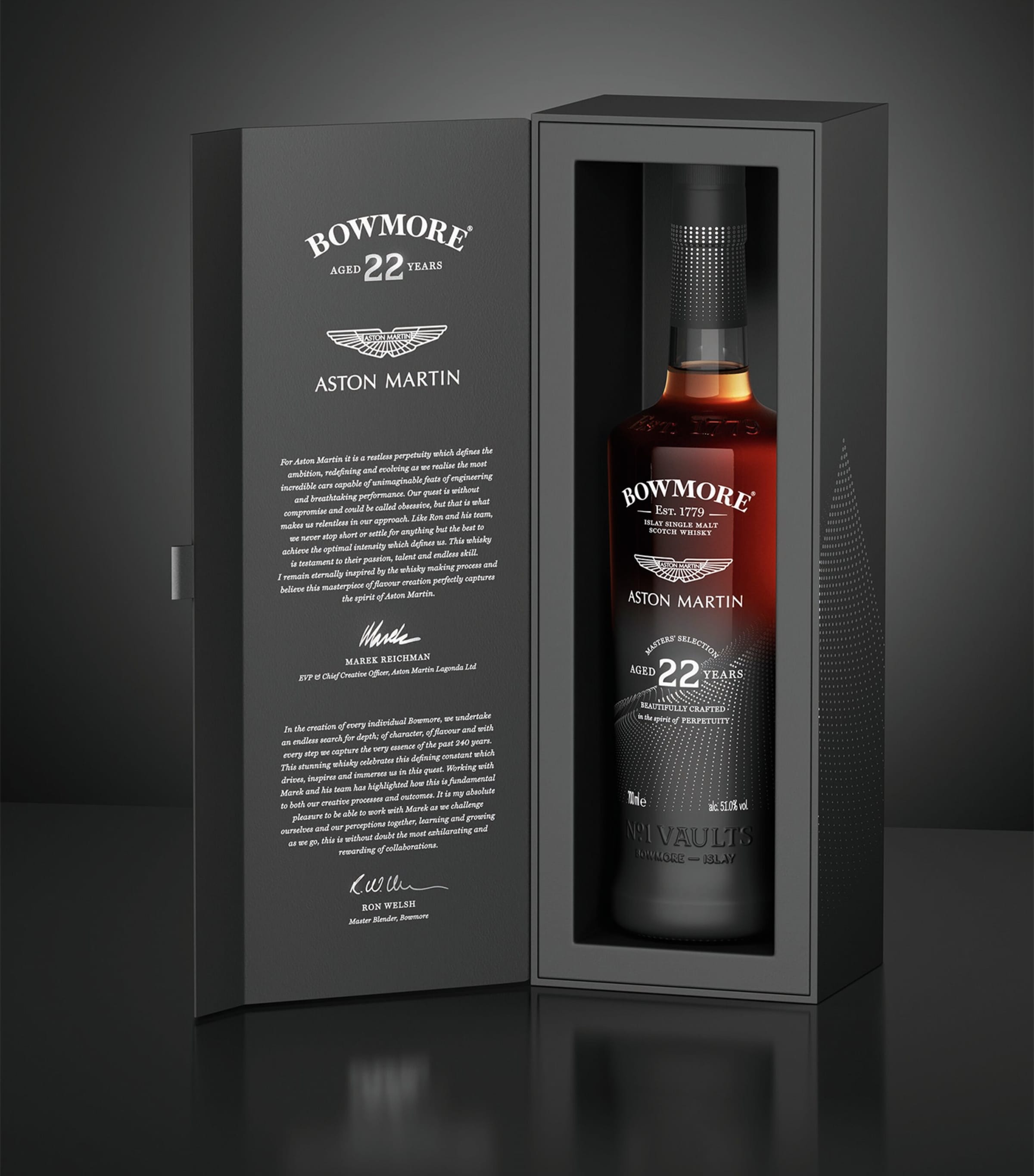 x Aston Martin Masters Selection Edition 3 22-Year-Old Single-Malt Scotch Whisky (70cl) NO COLOUR Image 2