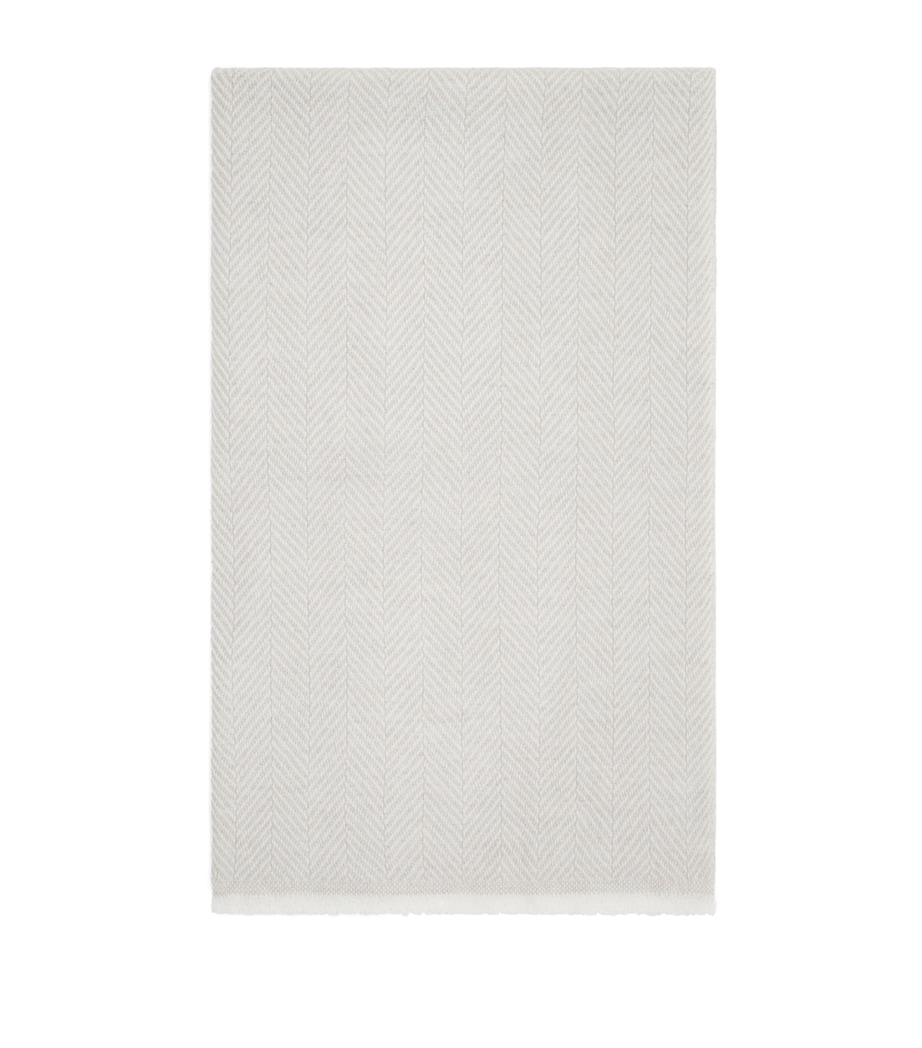 Cashmere Jacquard-Knit Scarf CJH13 Image 1