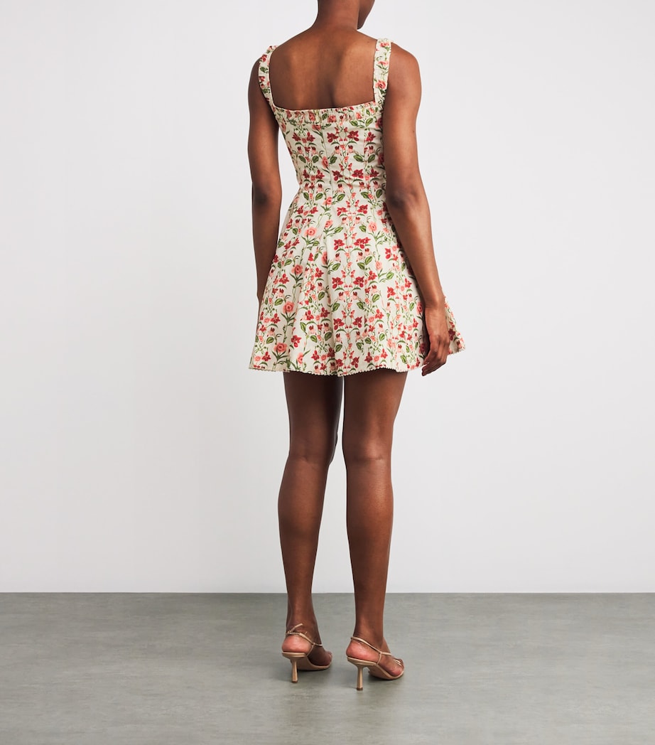 Cotton Floral Mini Dress CANNA Image 3