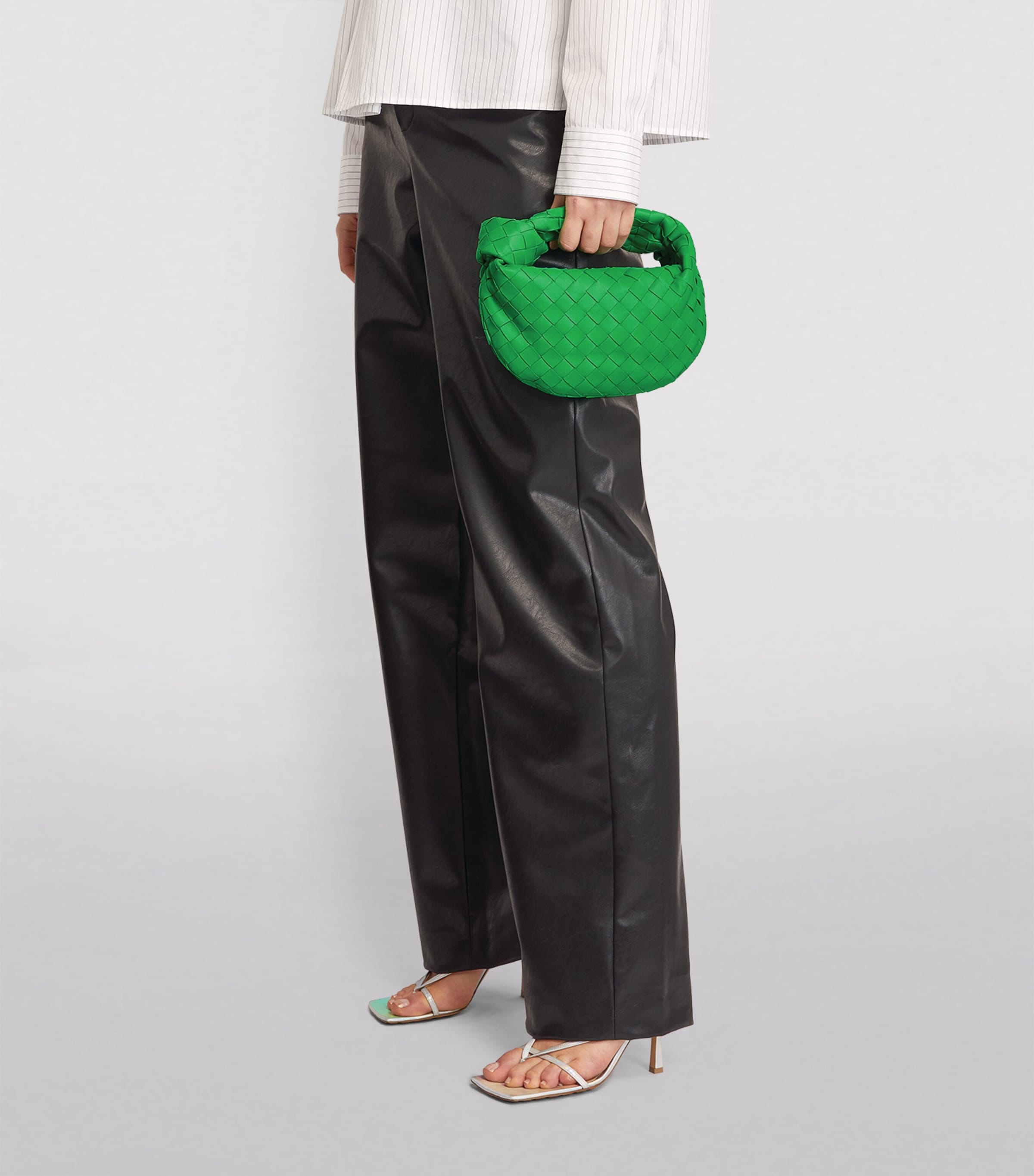 Bottega Veneta Mini Leather Jodie Bag | Harrods US