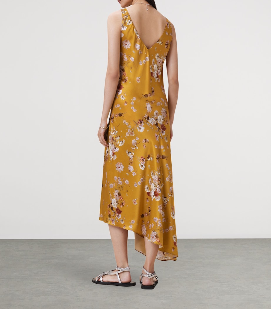 Floral Alexi Midi Dress ARMADA DEEP YELLOW Image 3